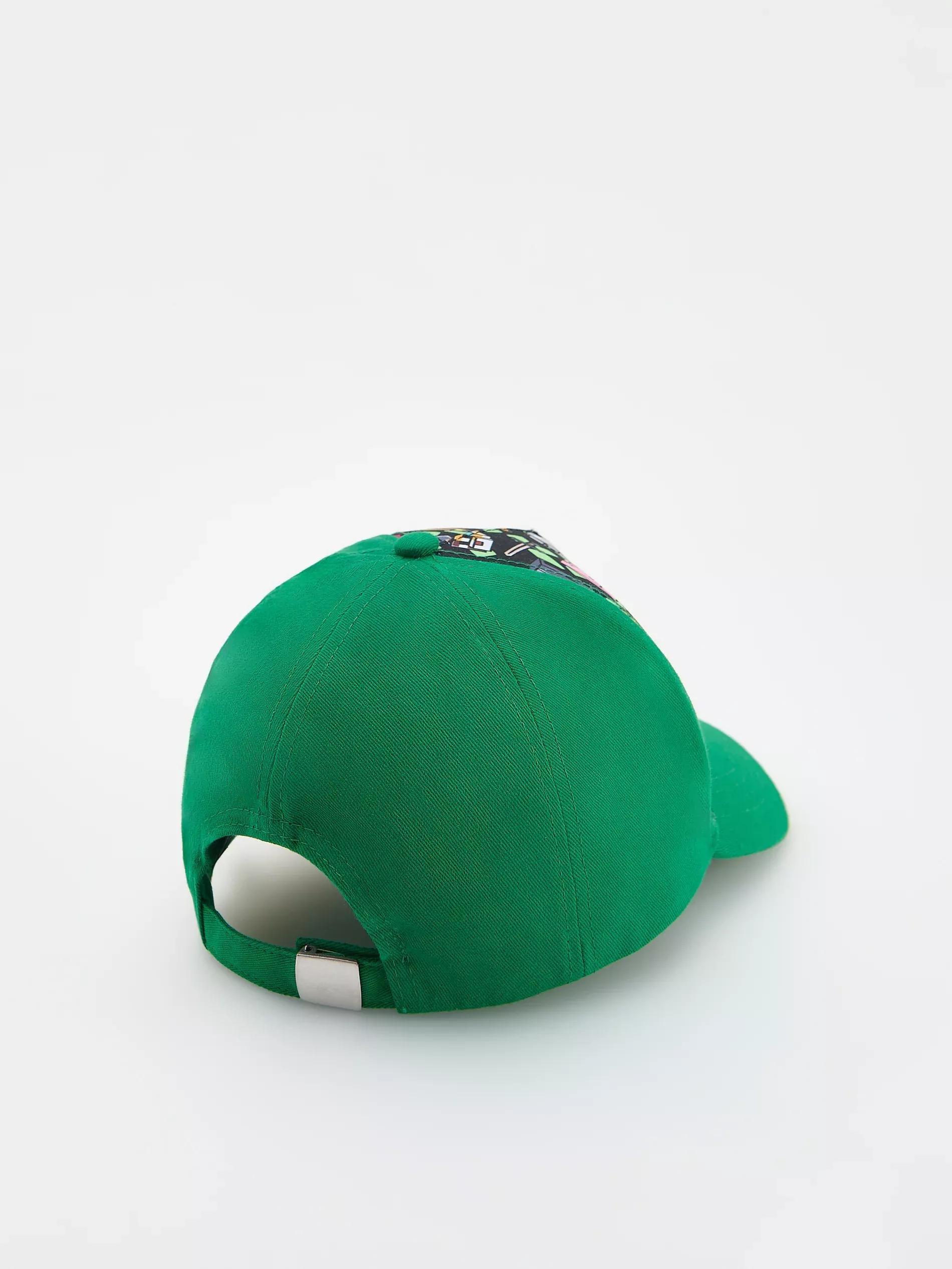 GREEN Minecraft cap, Green, medium