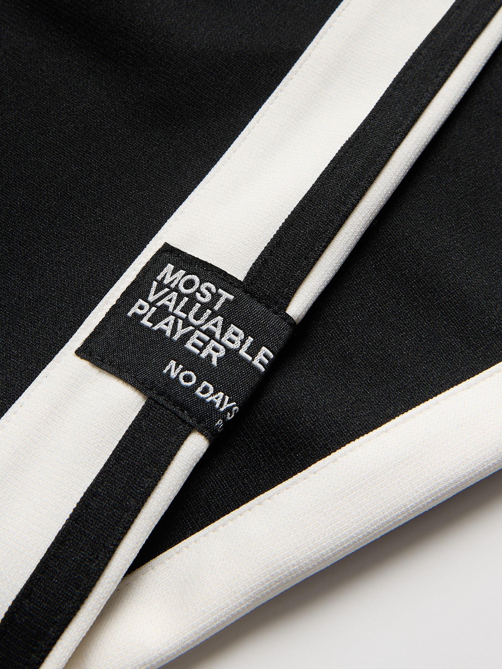 Black Trousers With Side Stripe, Kids Boys, Black, large image number 1