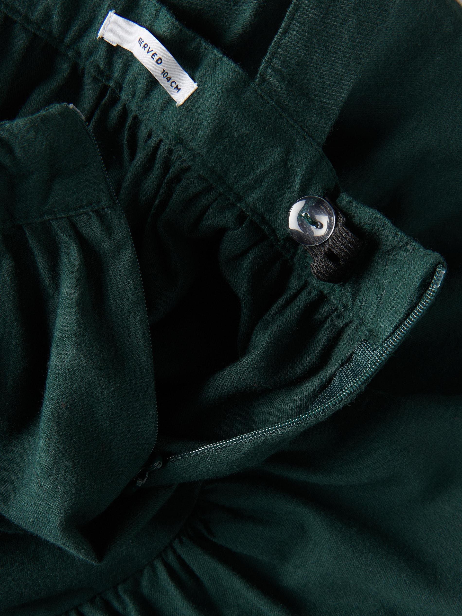 Green Skirt With Shoulder Straps, Kids Girls, , large image number 4
