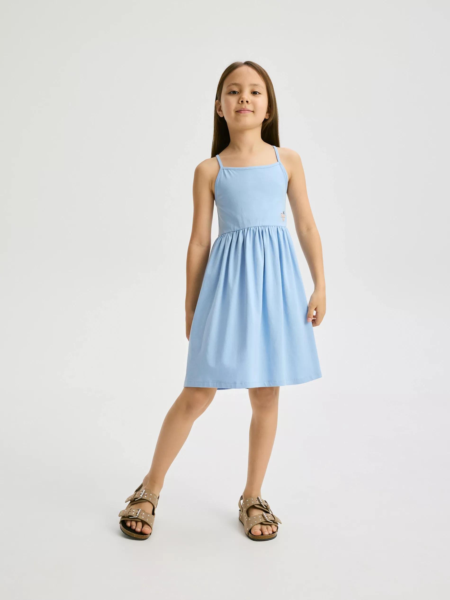 Blue Cami Dress, , large image number 3