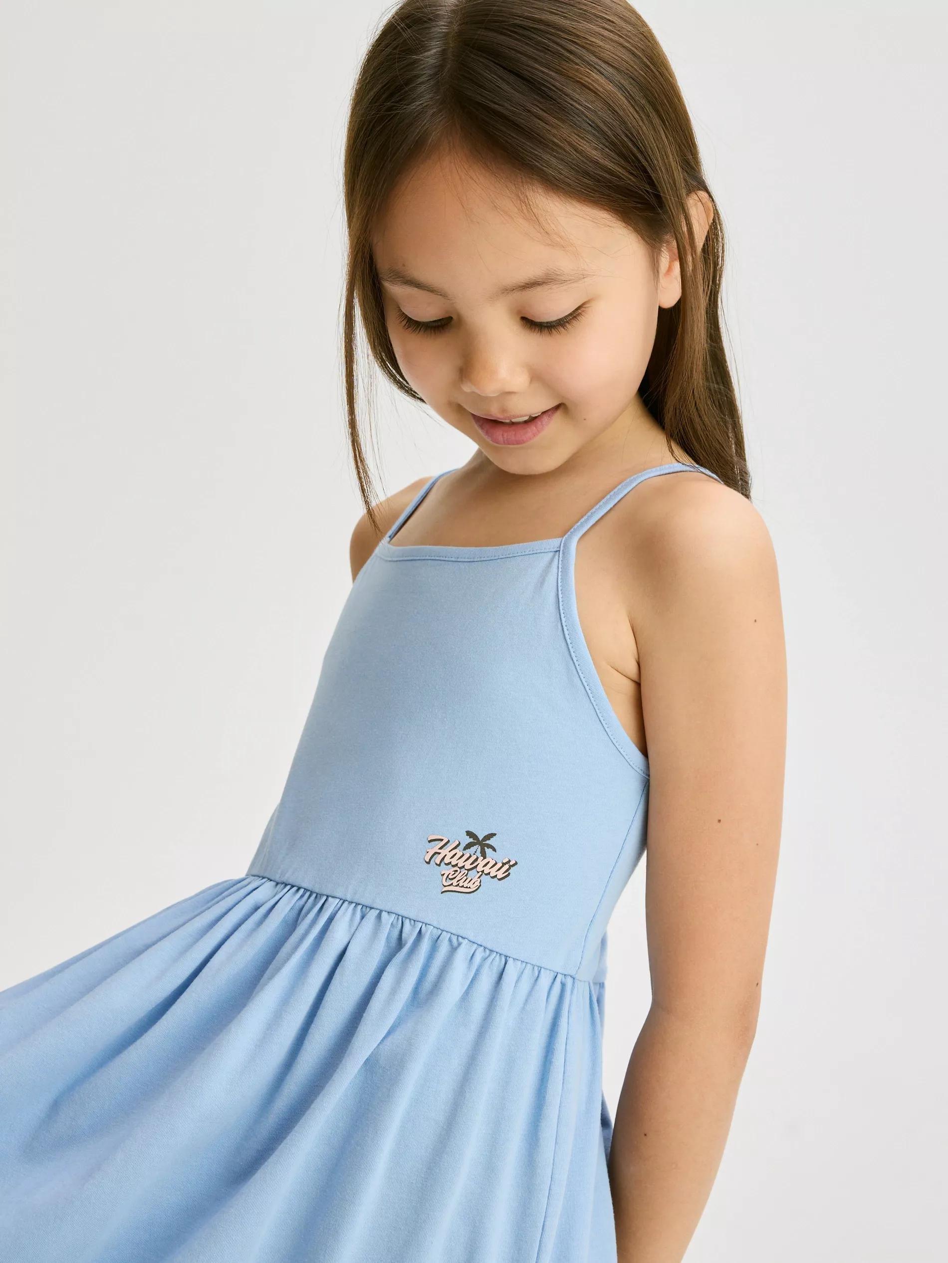 Blue Cami Dress, , large image number 4