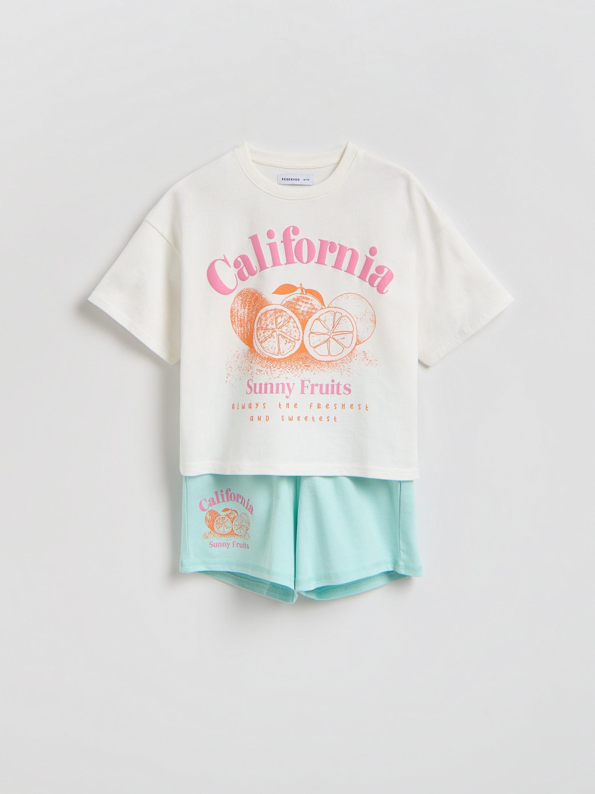 Multicolour Cotton Sweat Set, Multicolor, large image number 3
