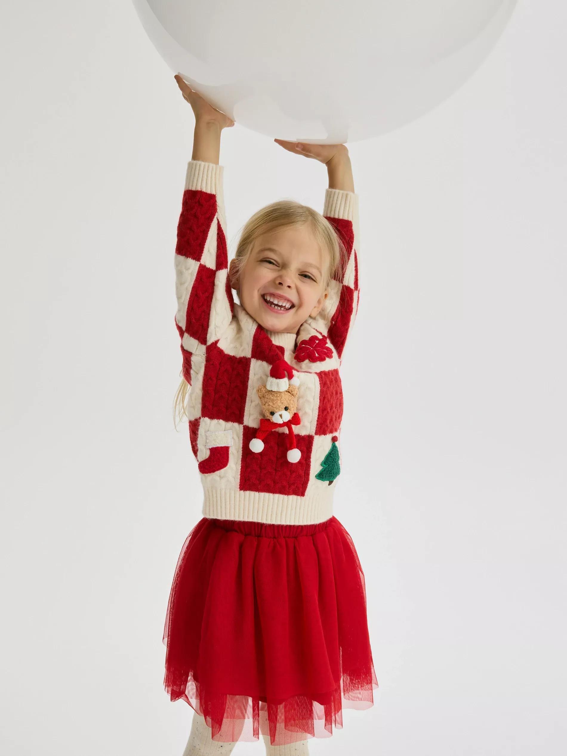 Red Tulle Skirt, , large image number 0