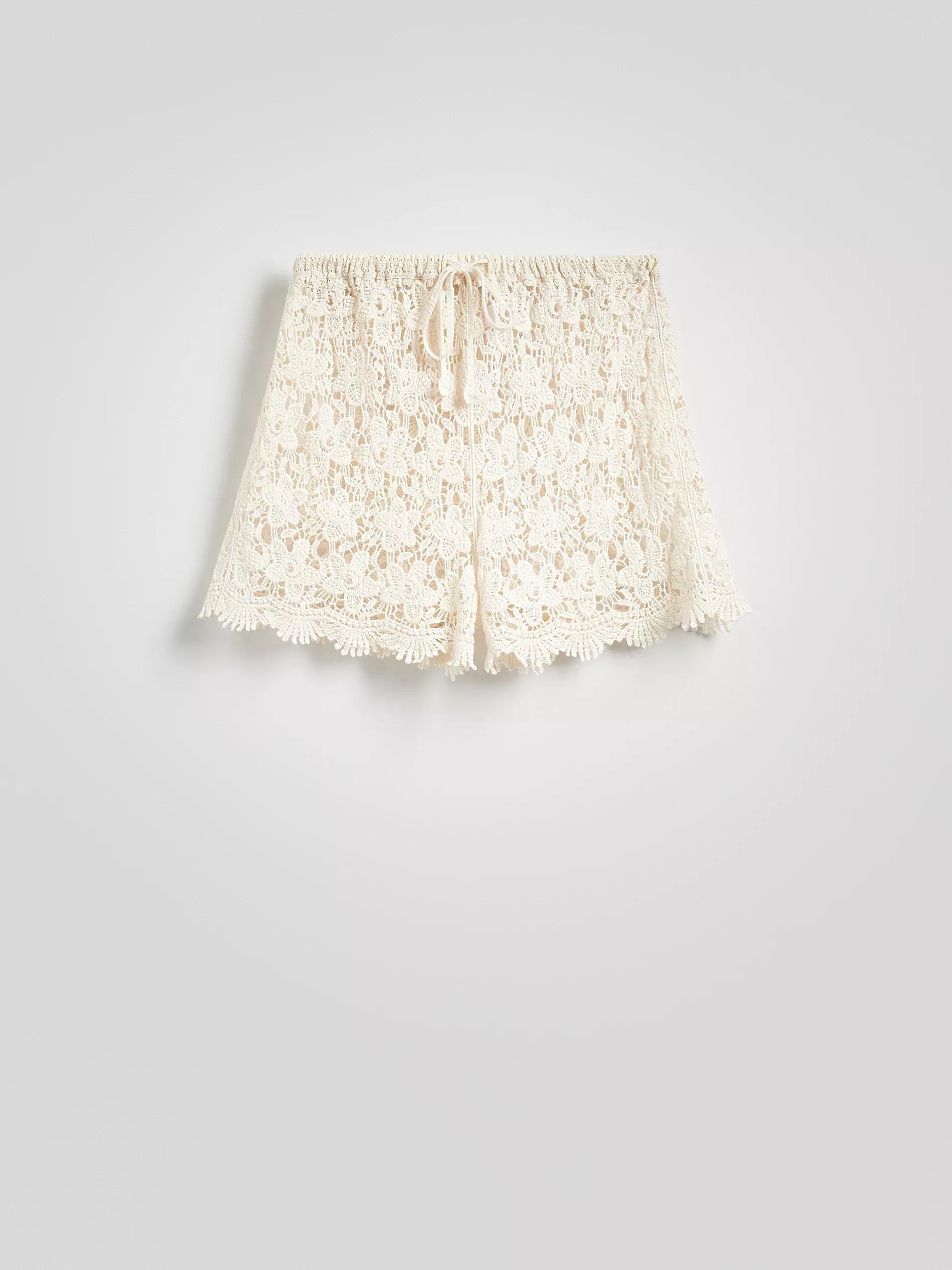 Cream Shorts, , large image number 3