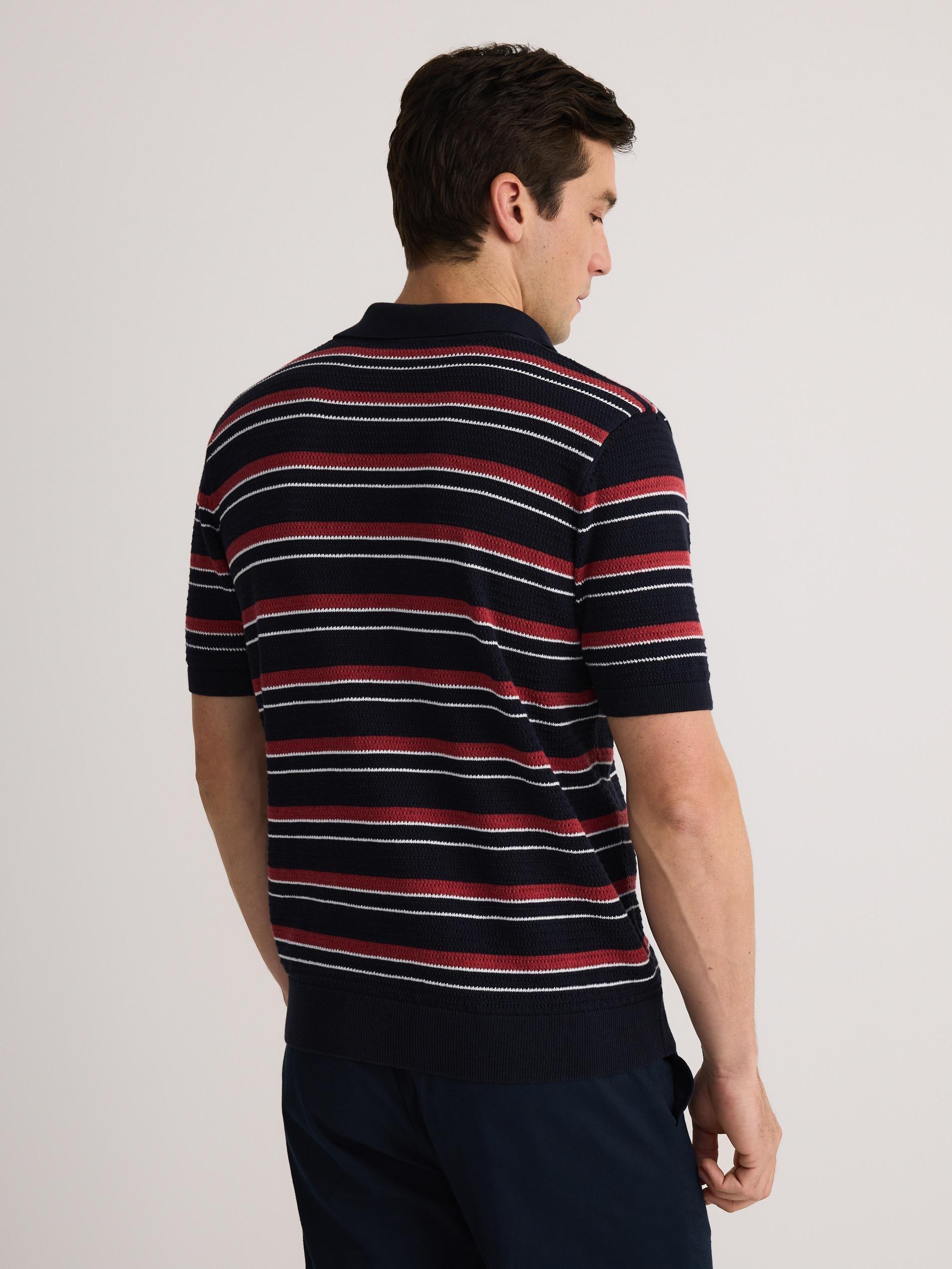 Multicolour Regular Fit Structural Polo Shirt, , large image number 2