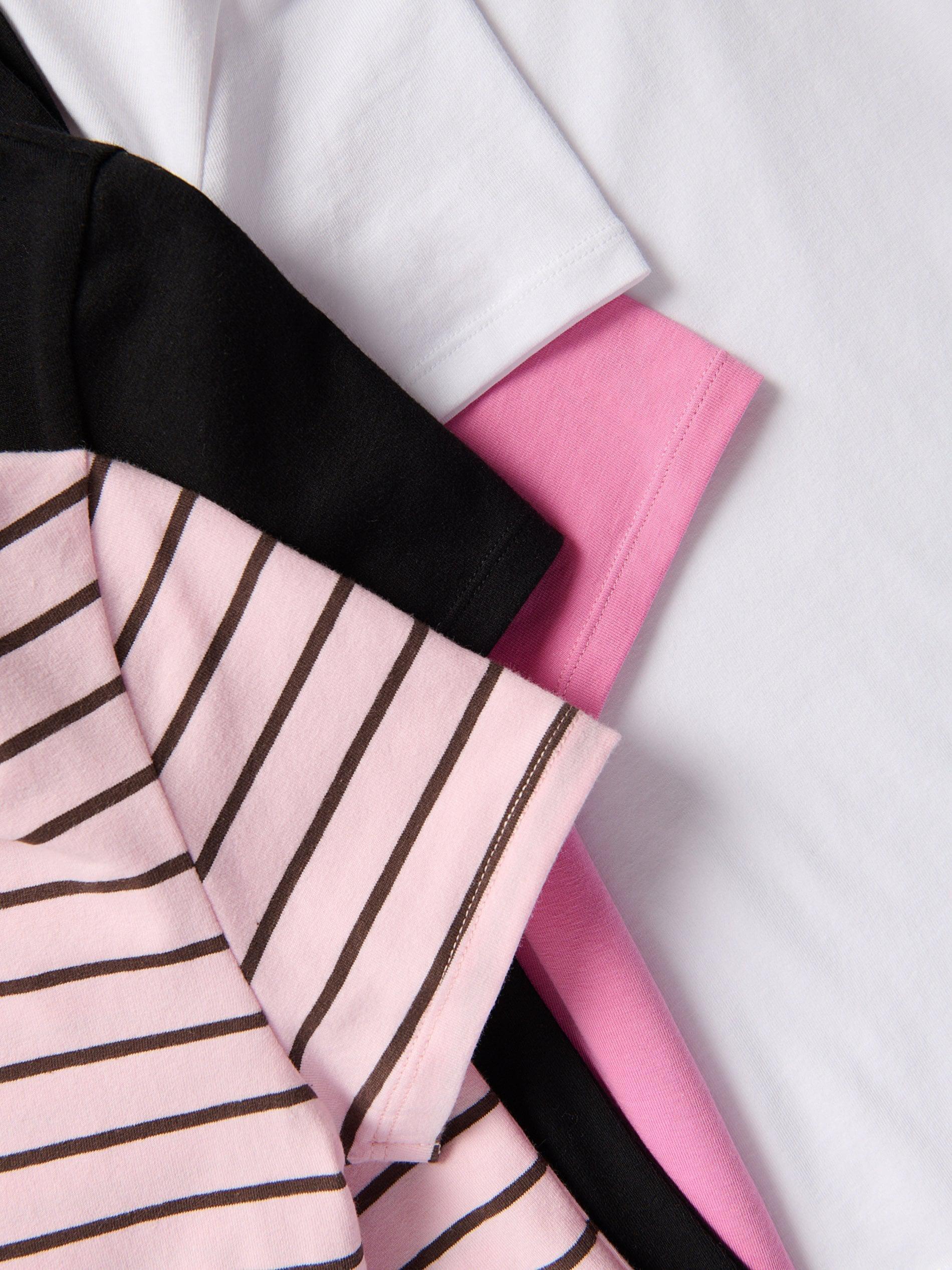 Pink Slim Fit T-Shirt, Pink, medium