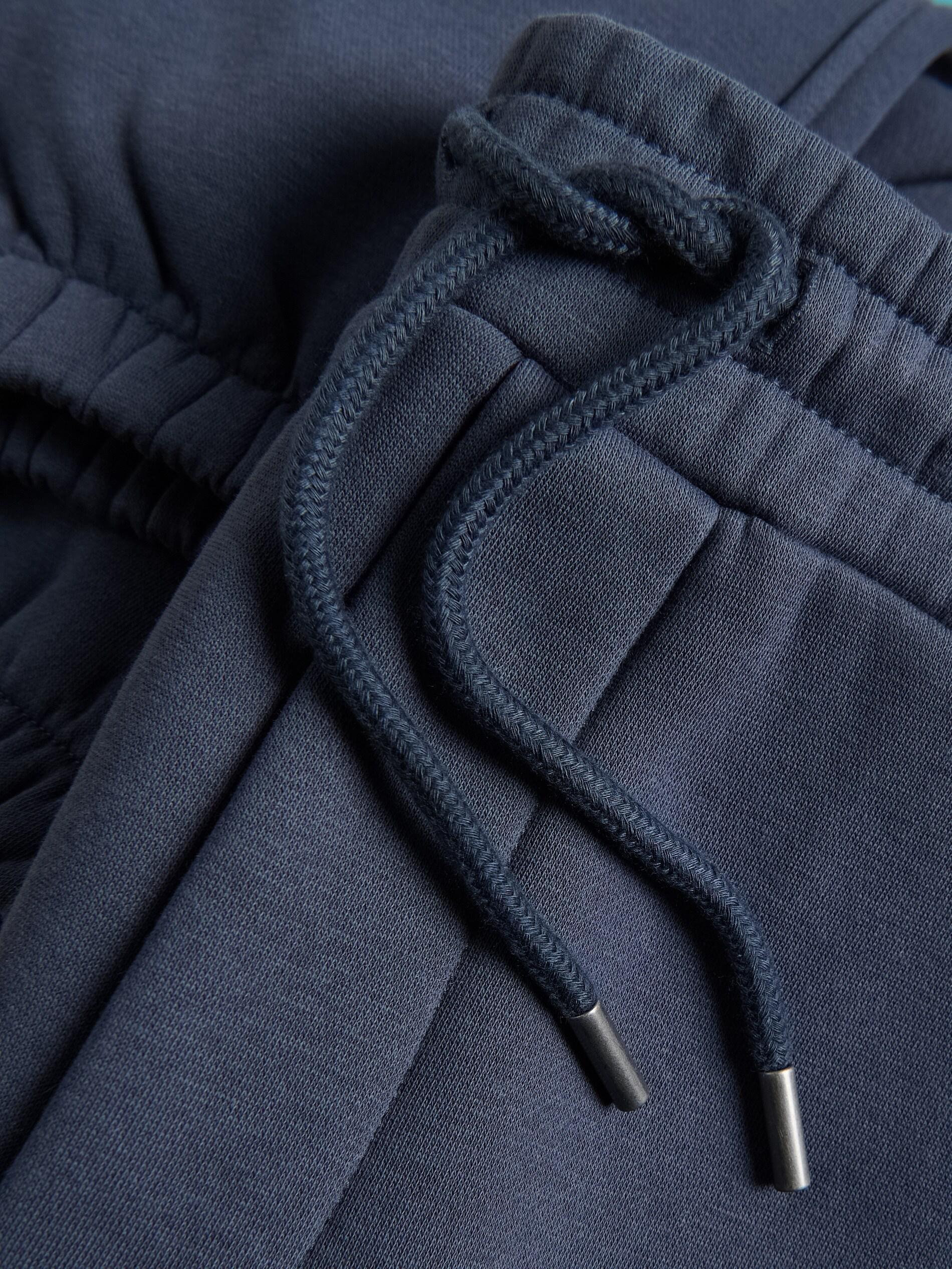 Navy Regular Fit Tracksuit Bottoms, Blue, large image number 3