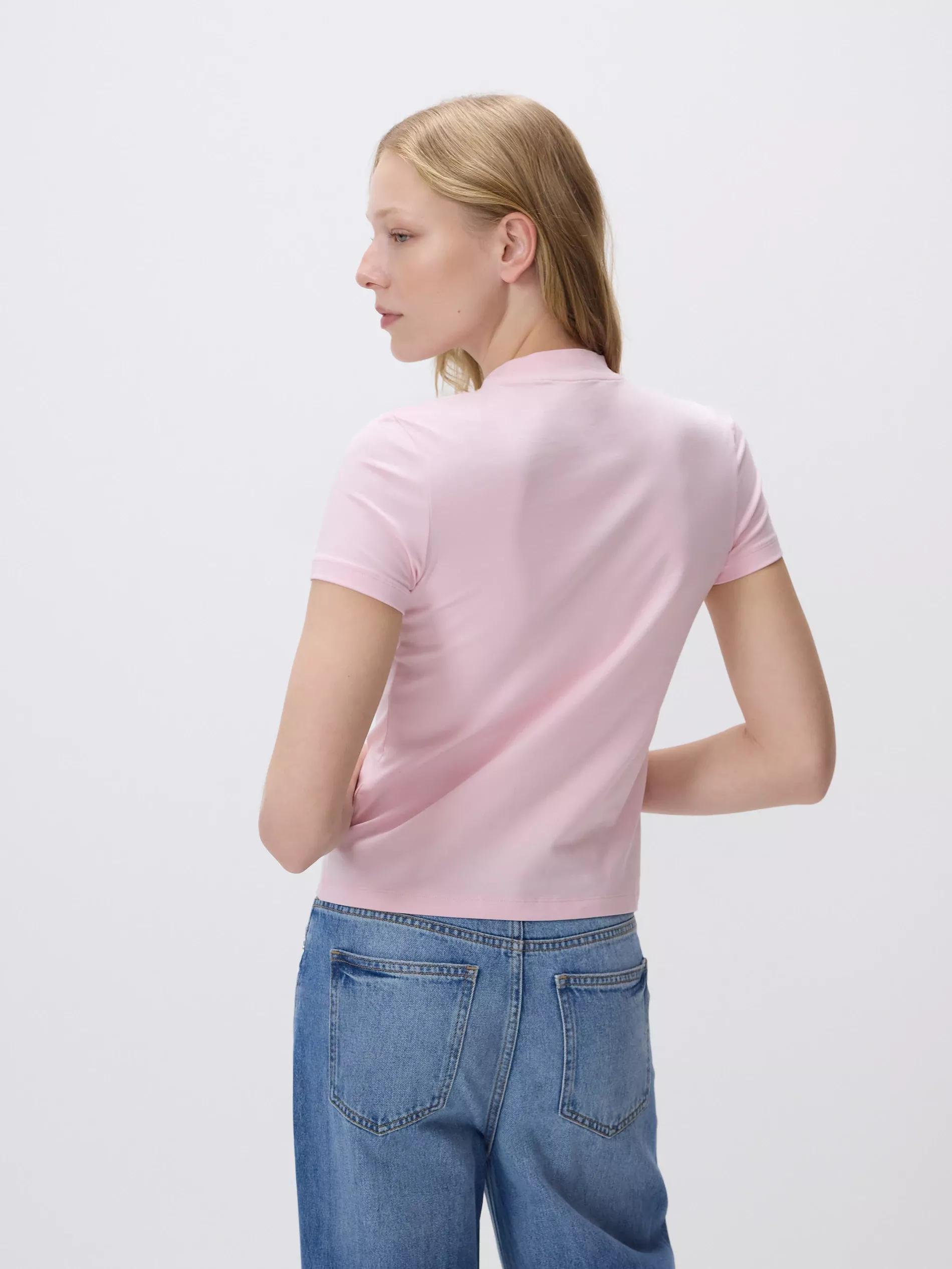 Pink Slim Fit T-Shirt, Pink, large image number 3