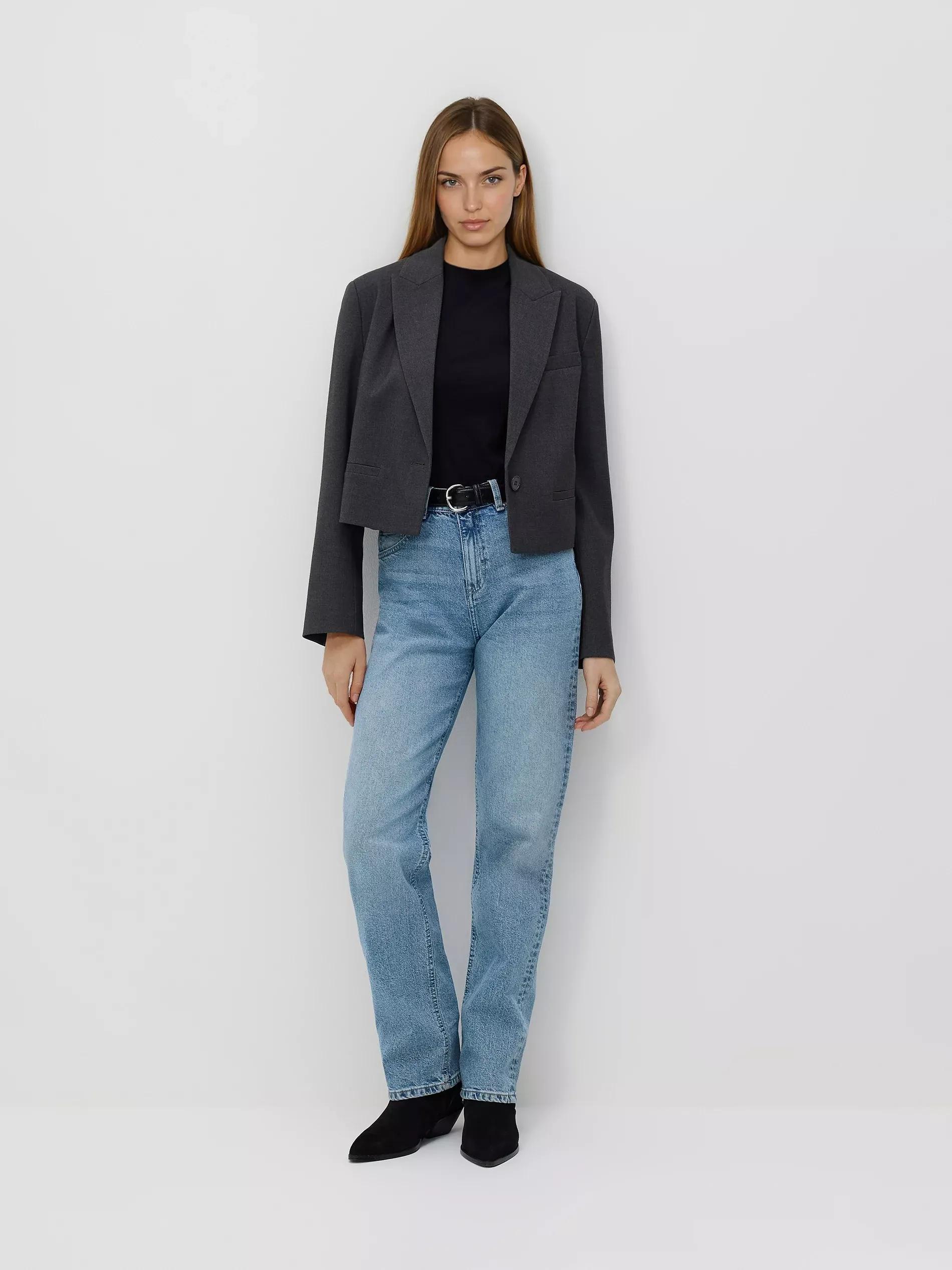 Black Slim Fit T-Shirt, Black, large image number 2