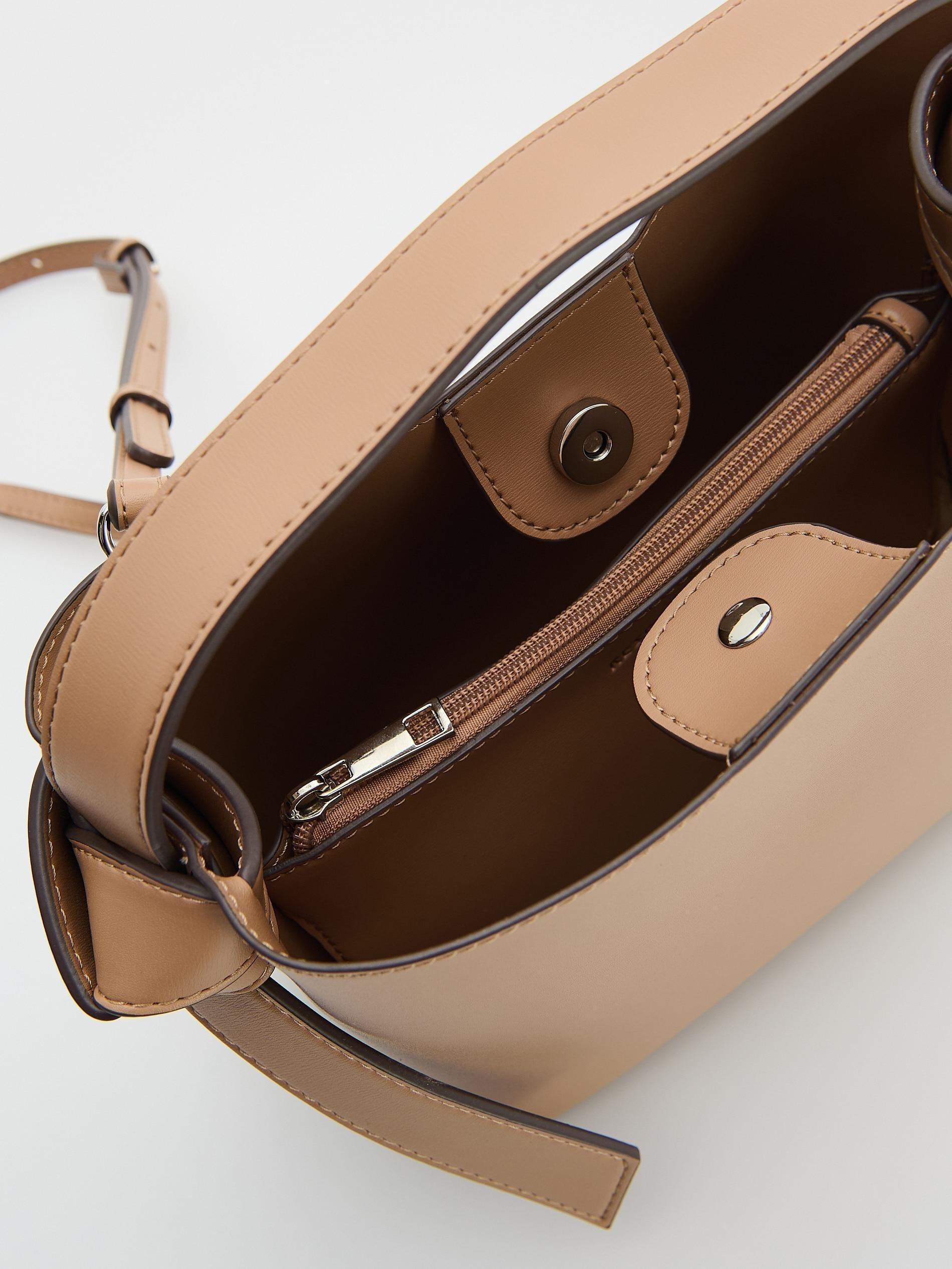 Peach Crossbody Bag, Orange, large image number 2