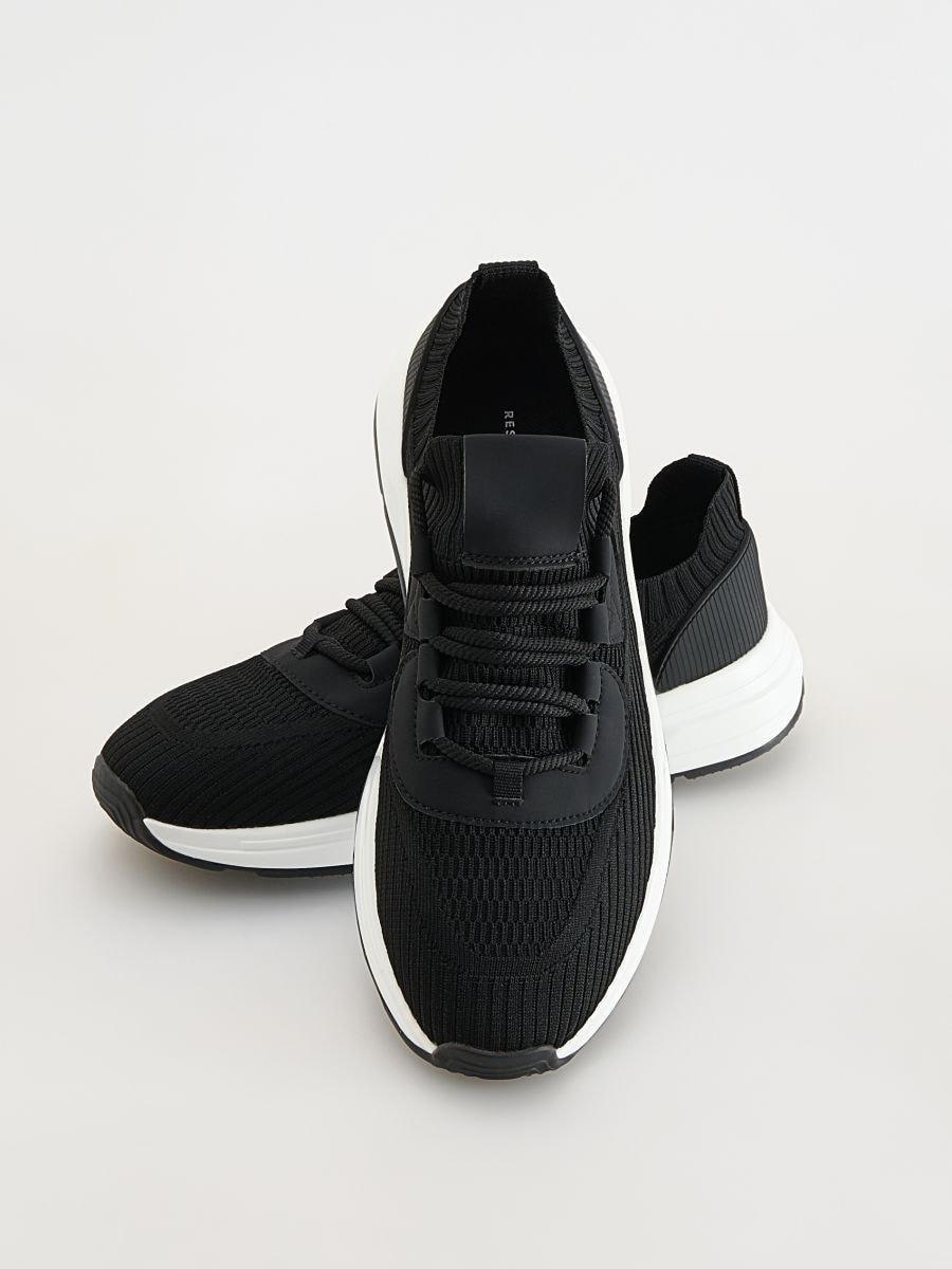 Black Sports Shoes, , large image number 0