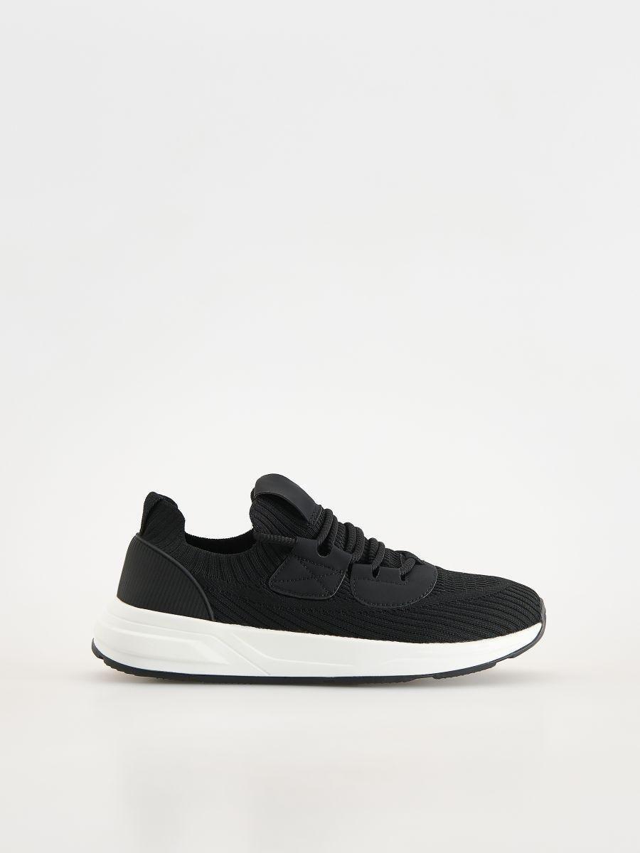 Black Sports Shoes, , large image number 1