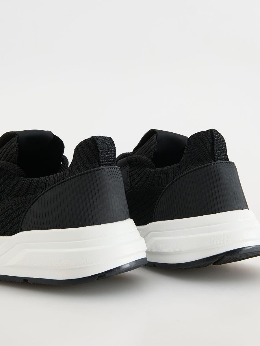 Black Sports Shoes, , large image number 2