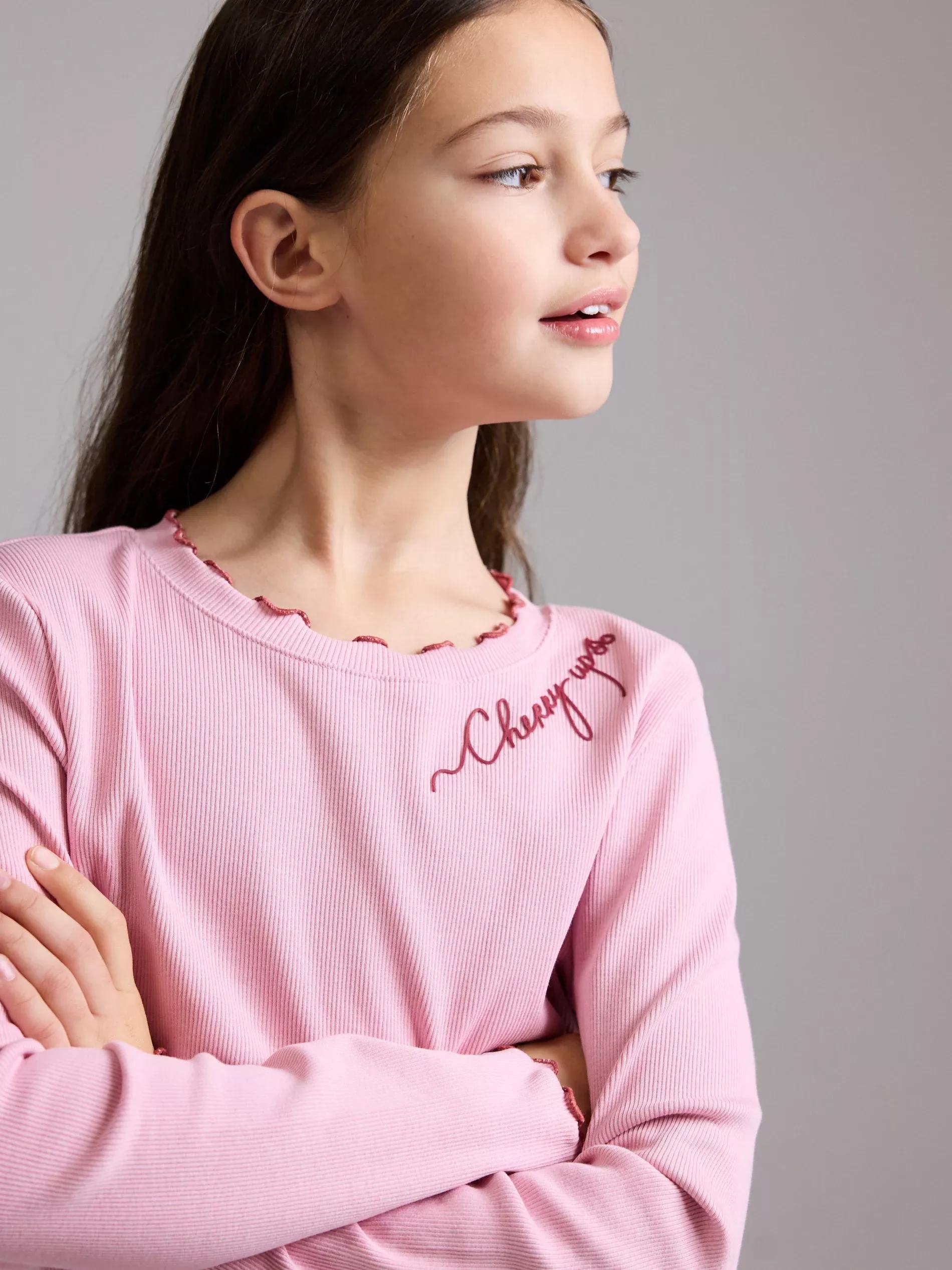 Pink T-Shirt, Kids Girl, , large image number 2