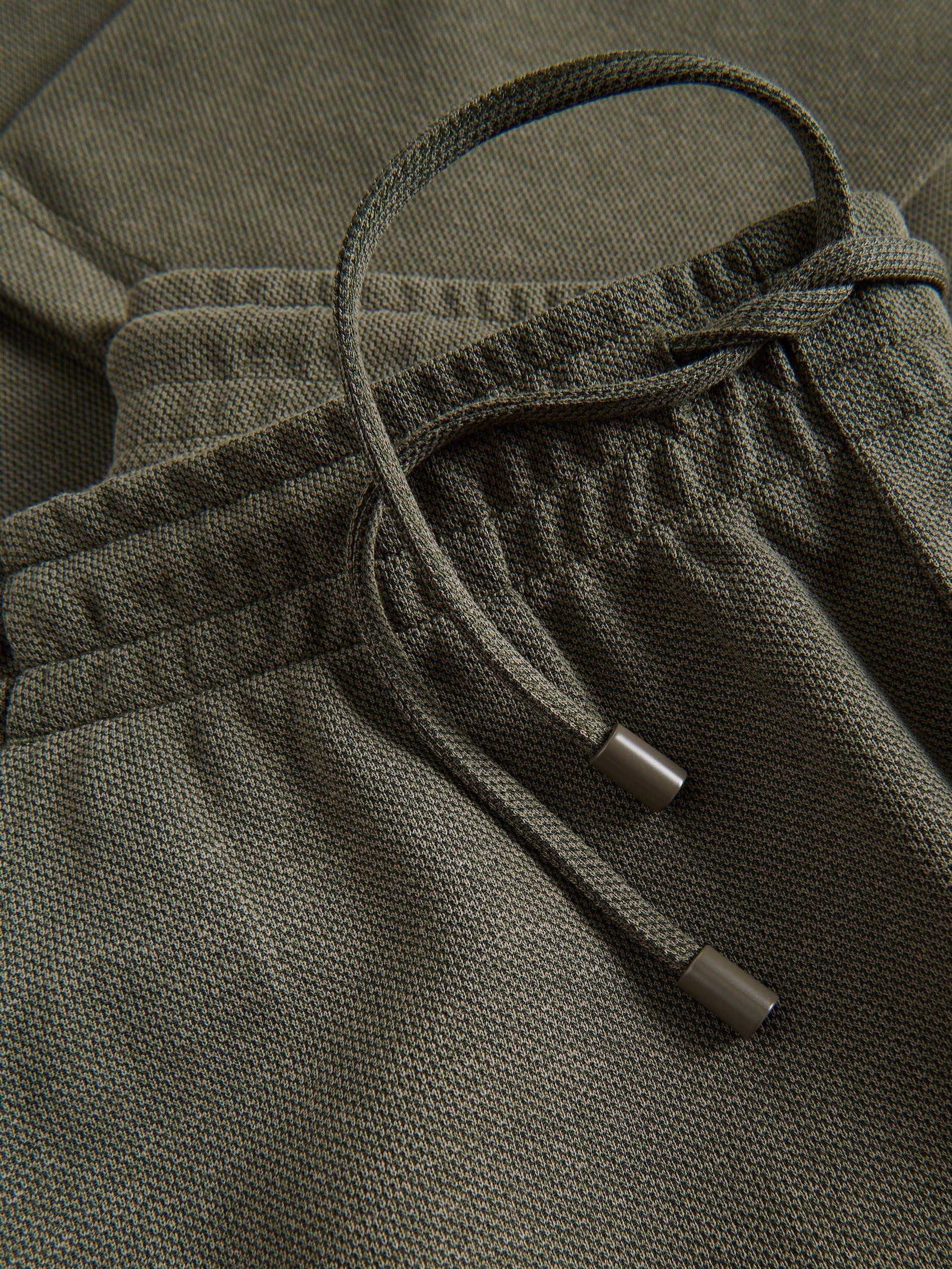 Green Regular Trousers, 7401_97M, large image number 4