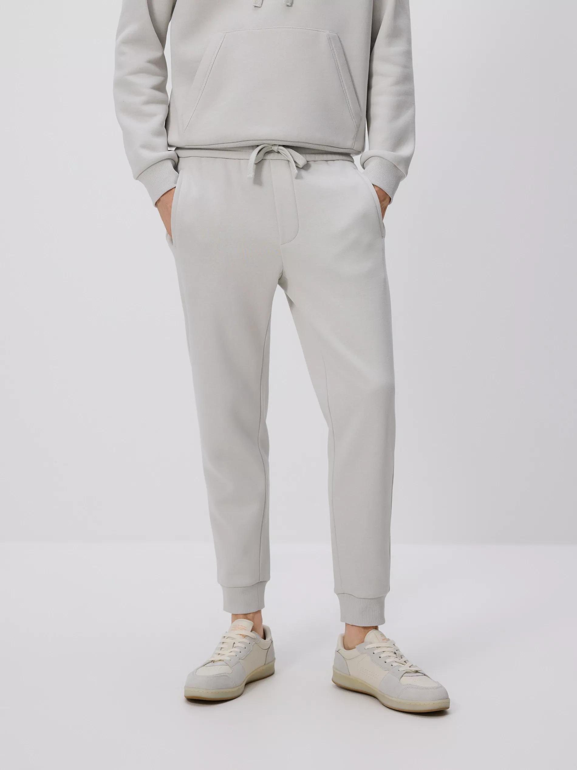 Grey Slim Sweatpants, Light grey, medium