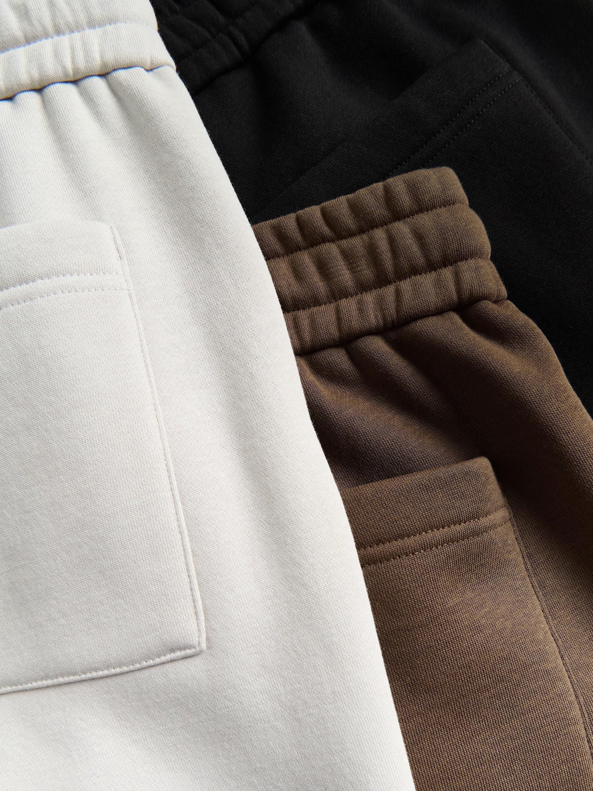 Brown Slim Sweatpants, Brown, large image number 5