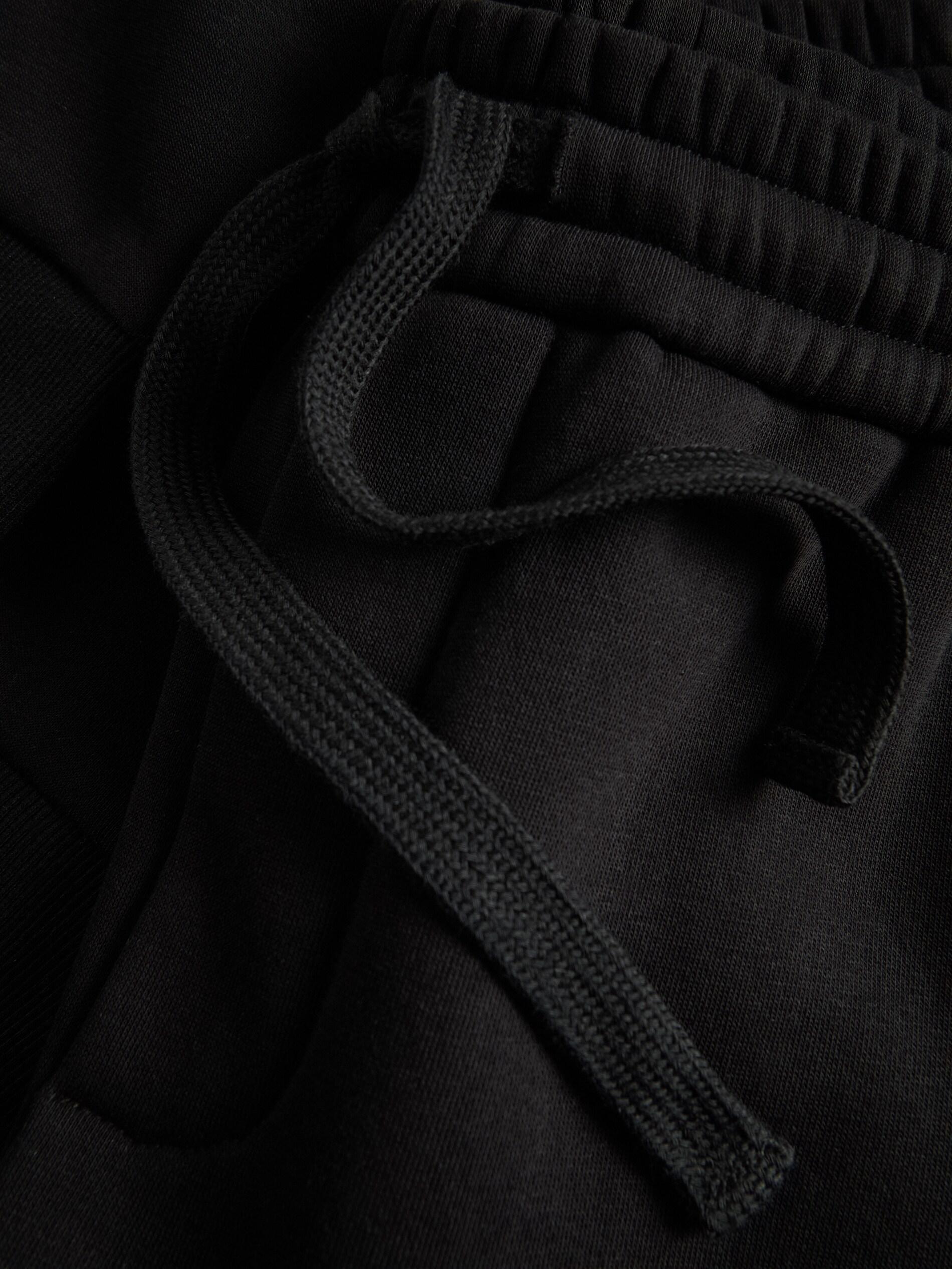 Black Slim Sweatpants, Black, large image number 4