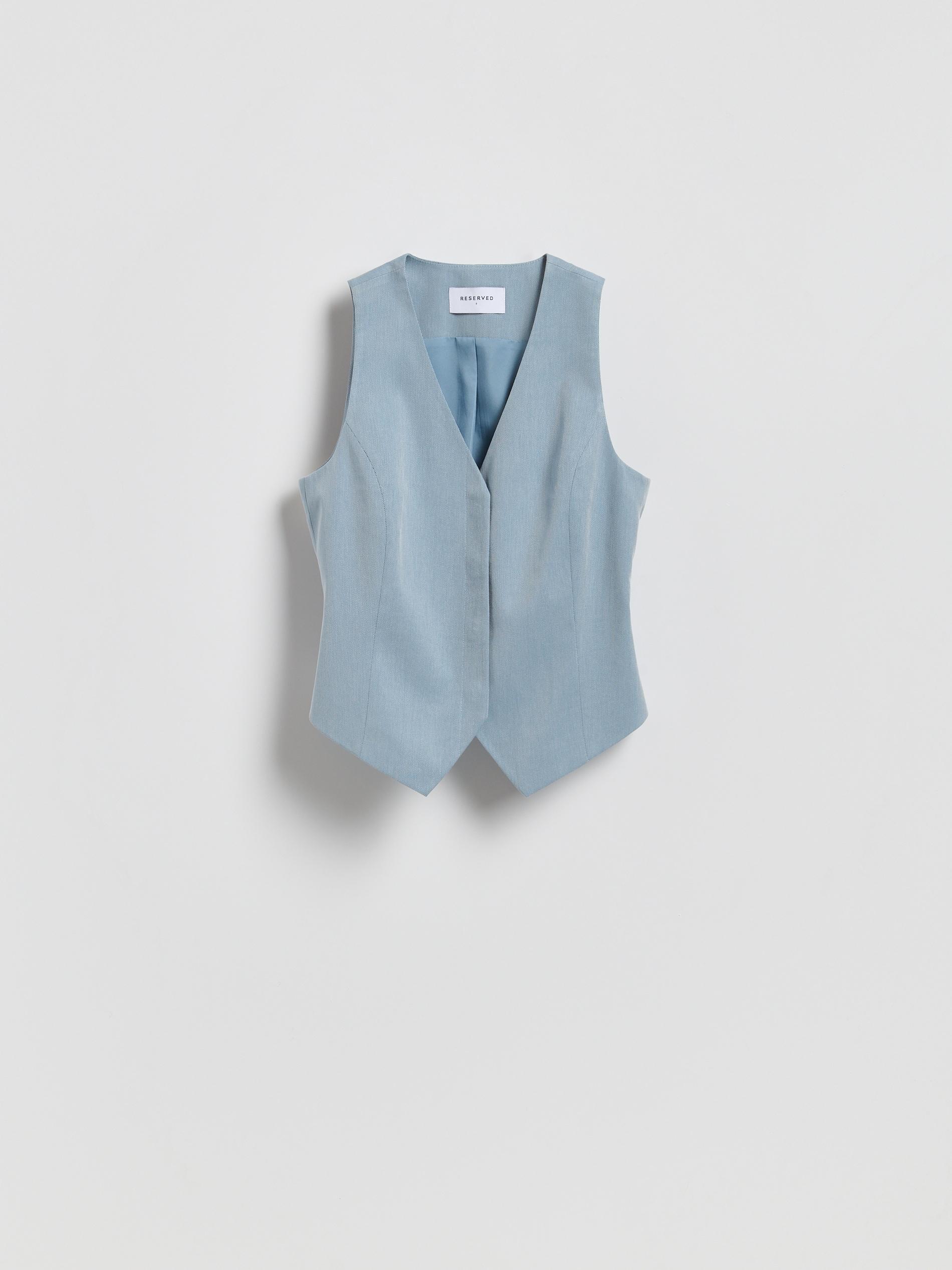 Blue Vest, Blue, large image number 0