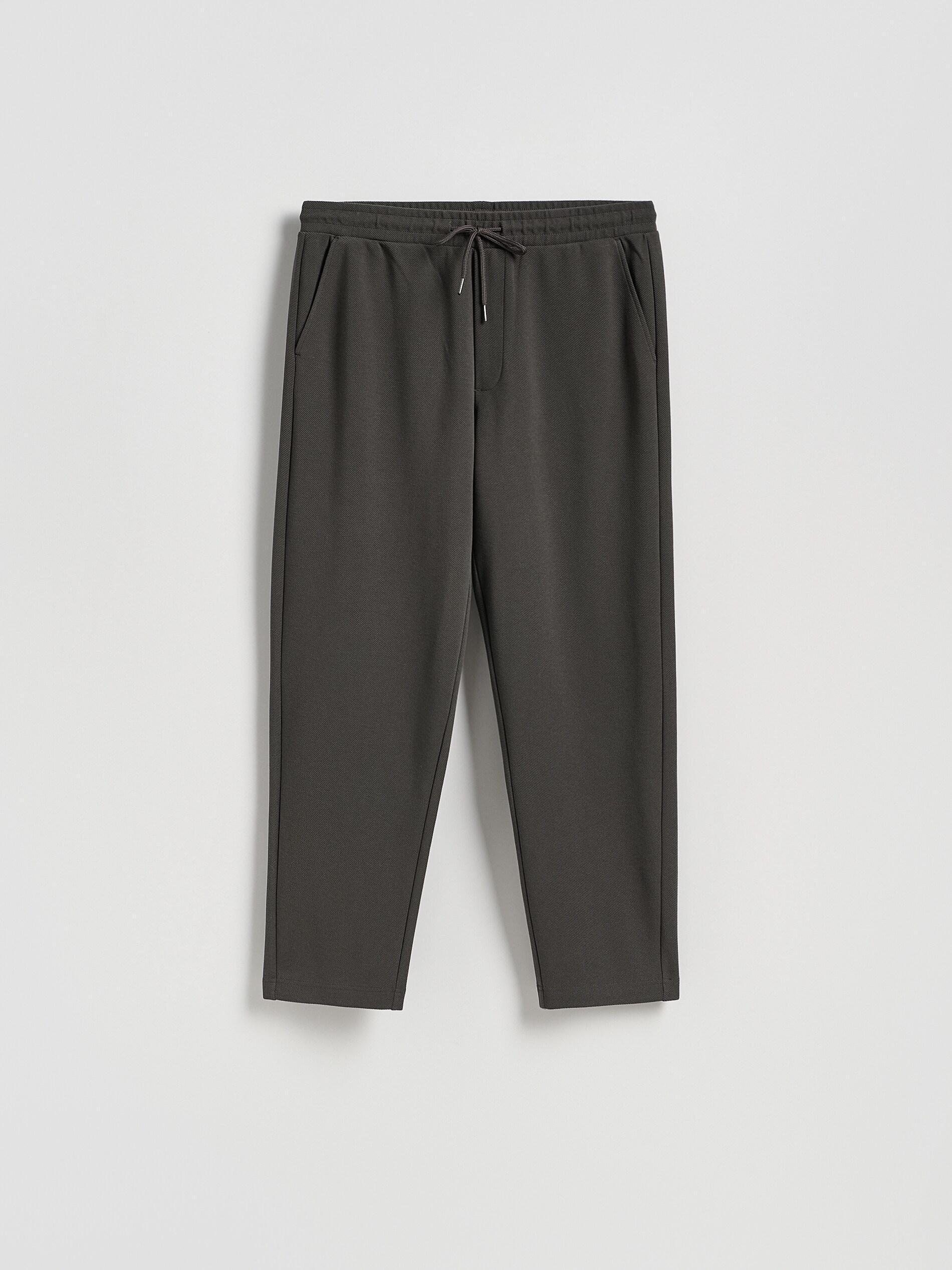 Grey Straight Joggers, Grey, large image number 4