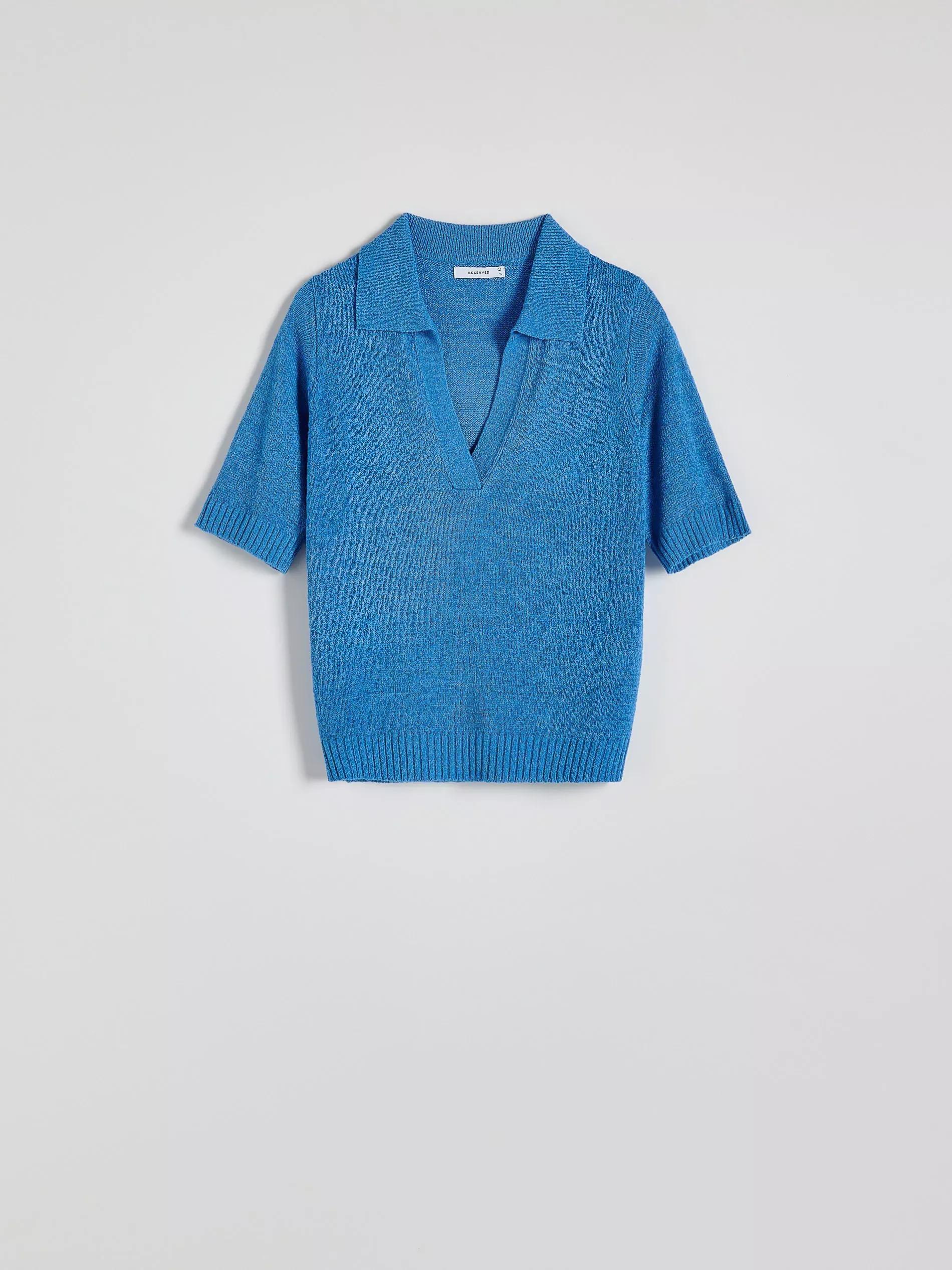 Blue Blouse,Kids Girl, , large image number 1