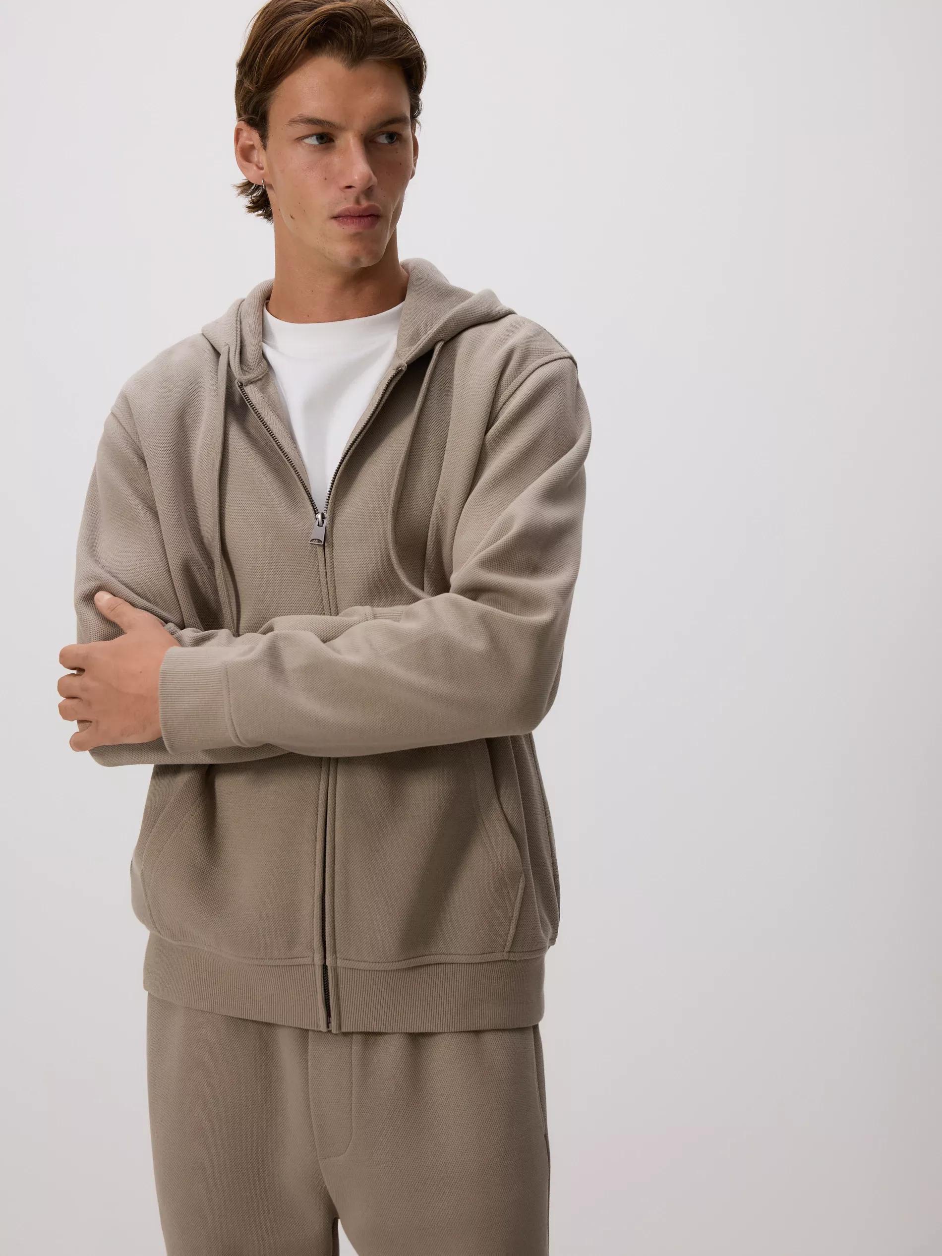 Brown Cotton Rich Jogger Sweatpants, Brown, medium