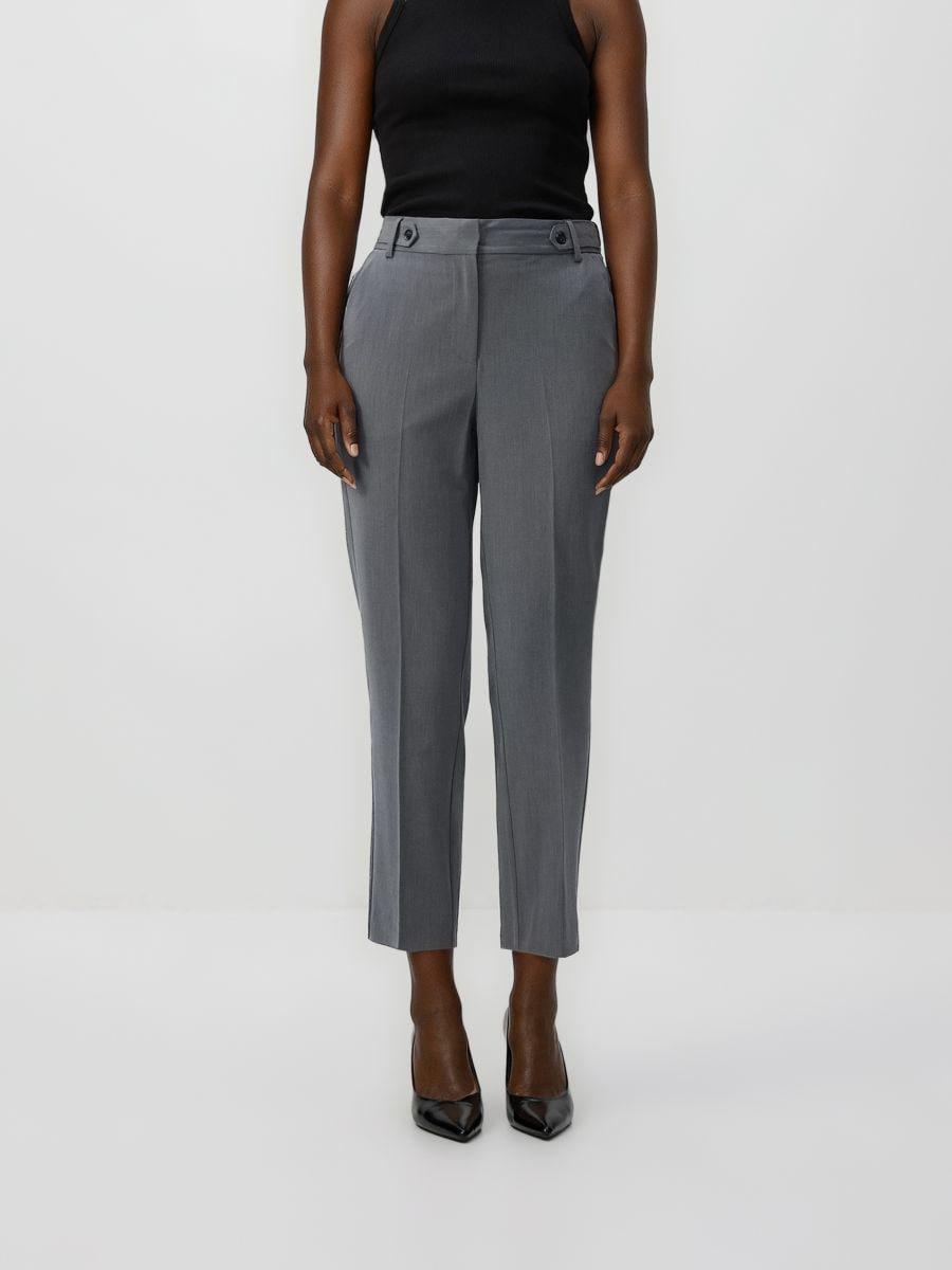 Grey Trousers with a crease, Grey, medium