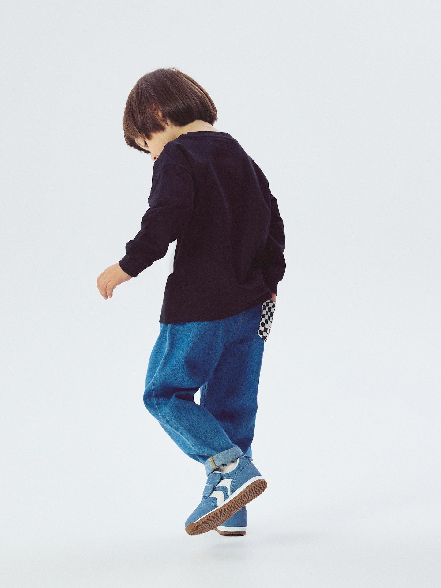 Blue Jeans Relaxed Fit Jeans, Blue, medium
