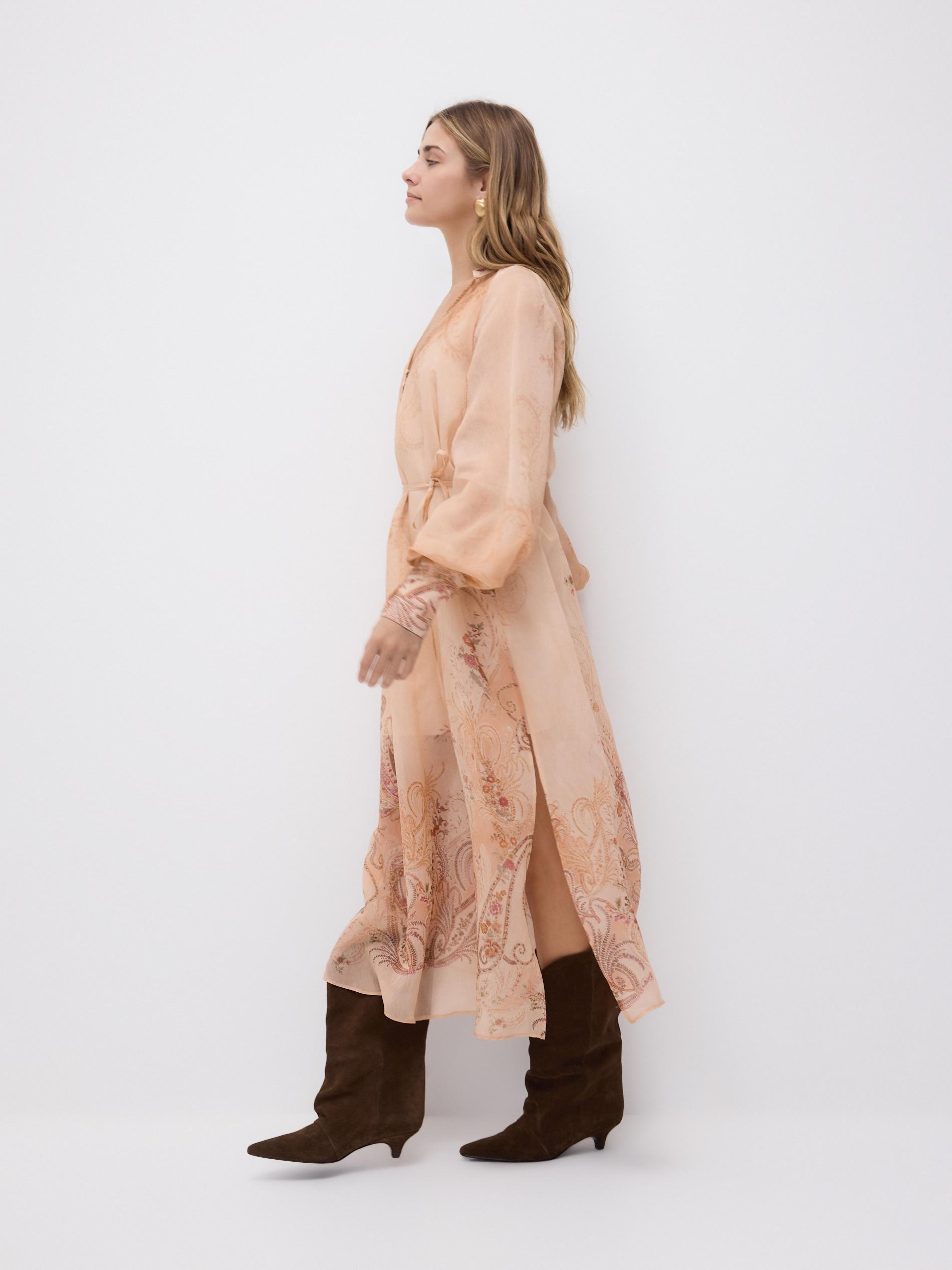 Multicolour Lyocell Blend Dress, Multicolor, large image number 1