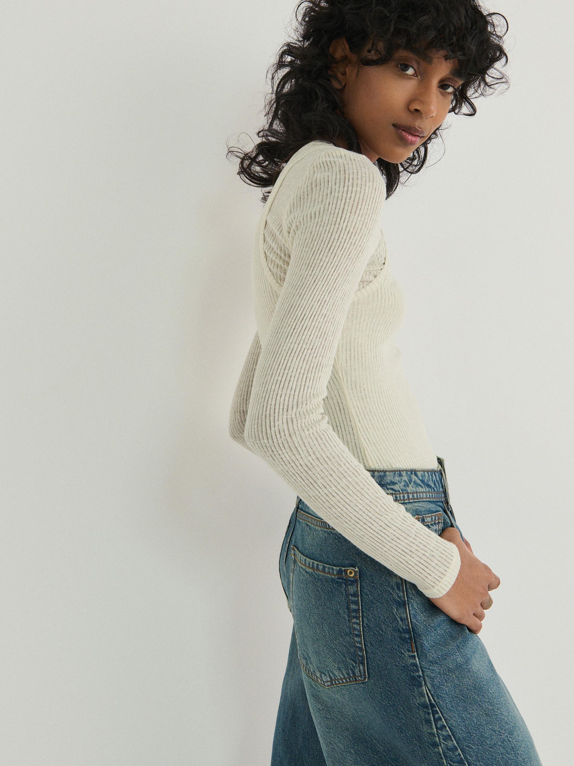 Green Double-Layered Top, , large image number 2