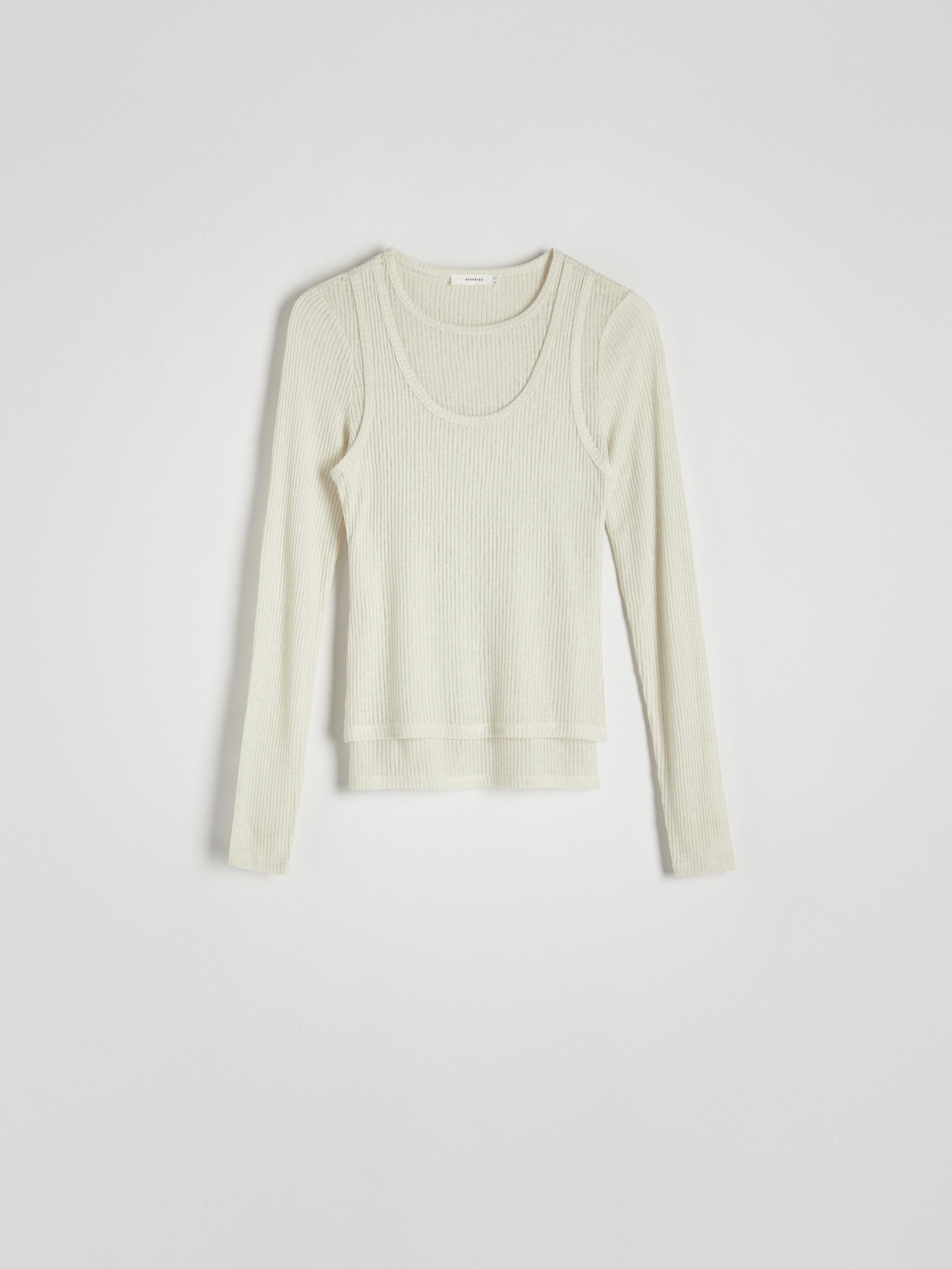 Green Double-Layered Top, , large image number 4