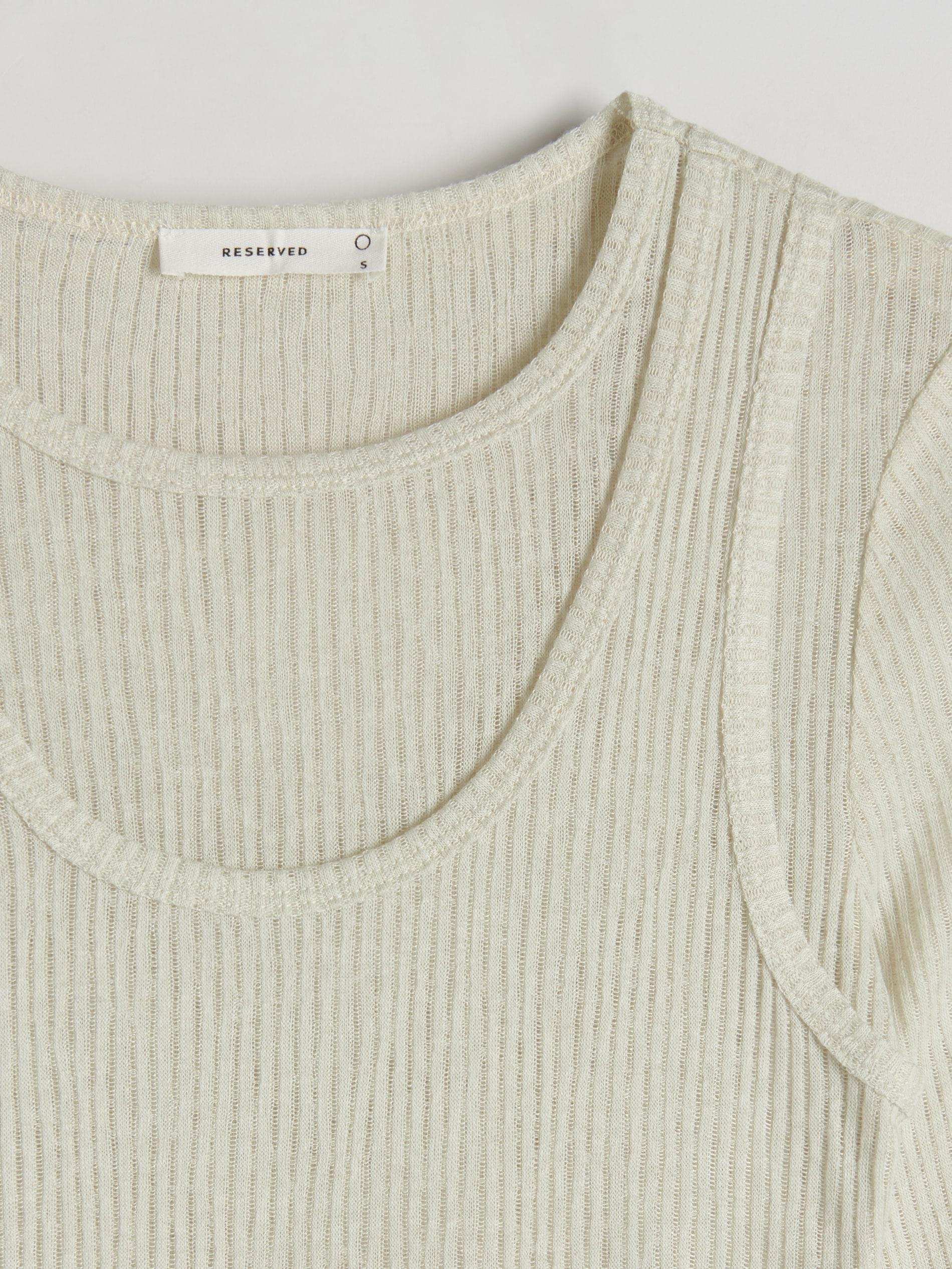Green Double-Layered Top, Green, large image number 5