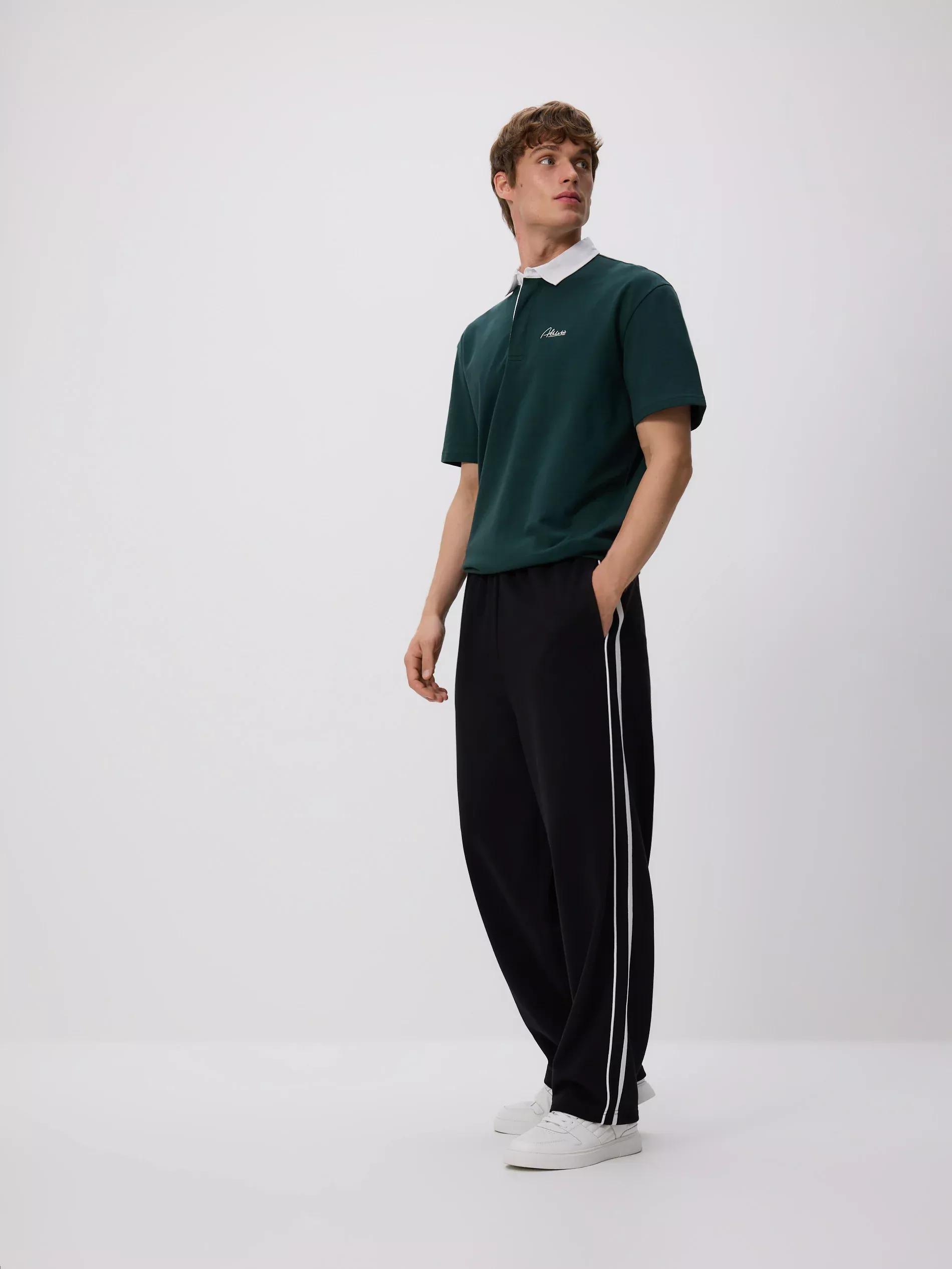 NAVY Loose trousers, Navy, large image number 1