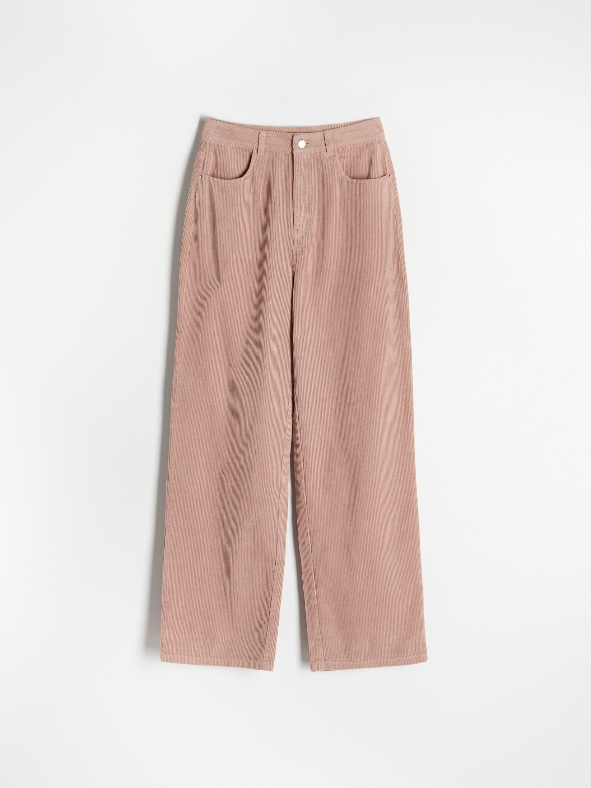 Pastel Pink Corduroy Pants, Women, , large image number 3