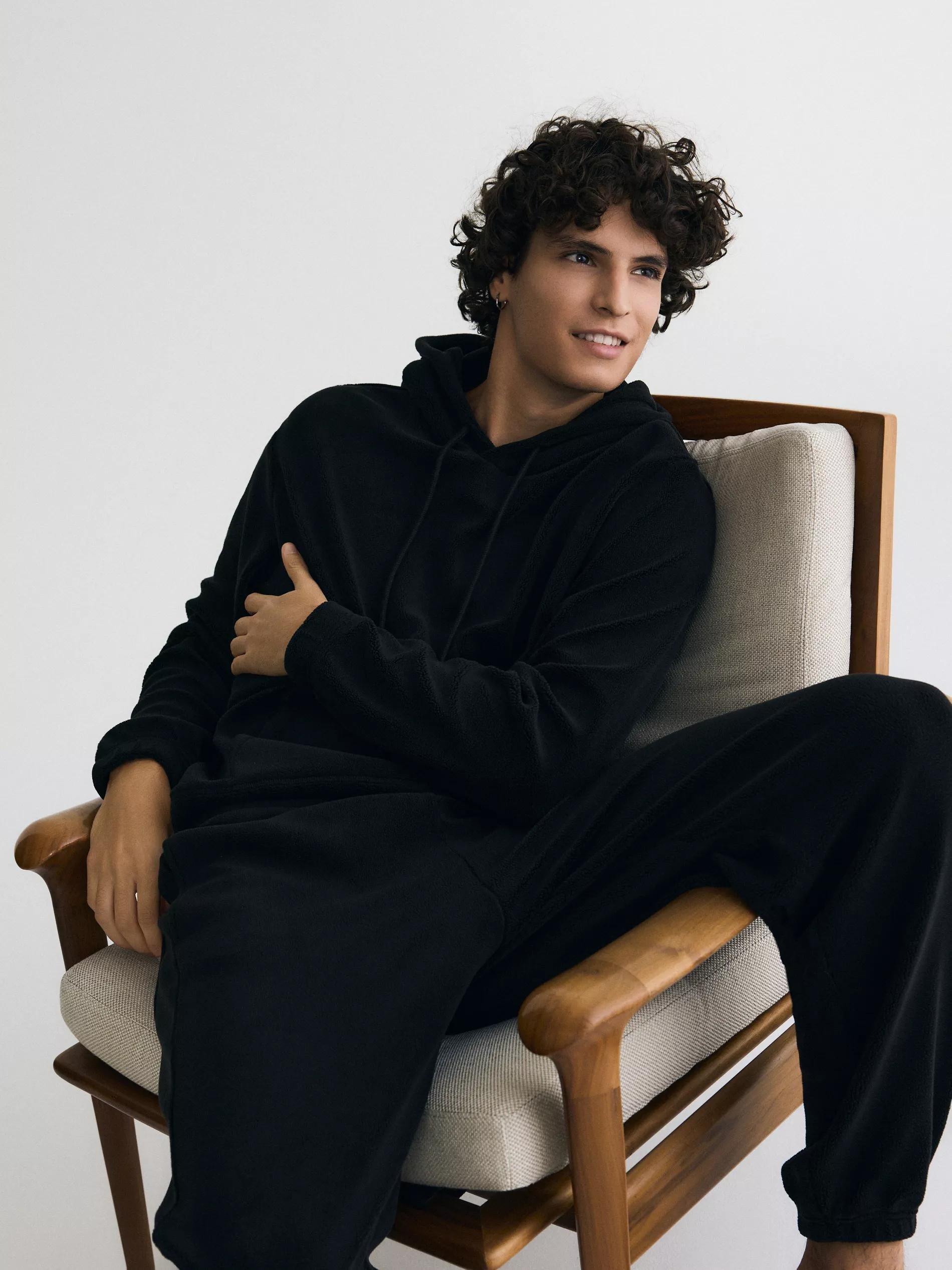 Black Trousers, Black, large image number 1