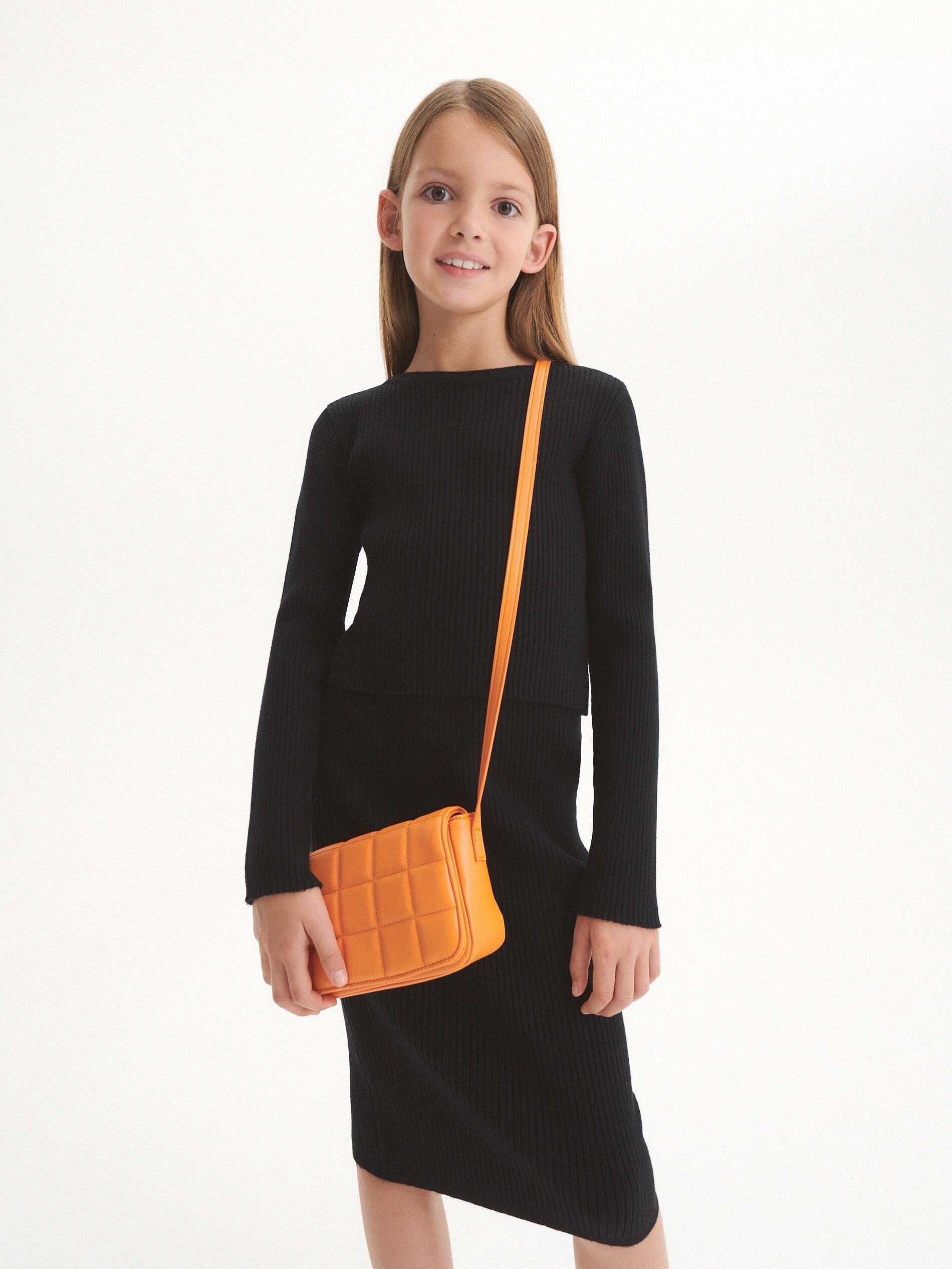 Black Pencil Skirt, Kids Girls, , large image number 0