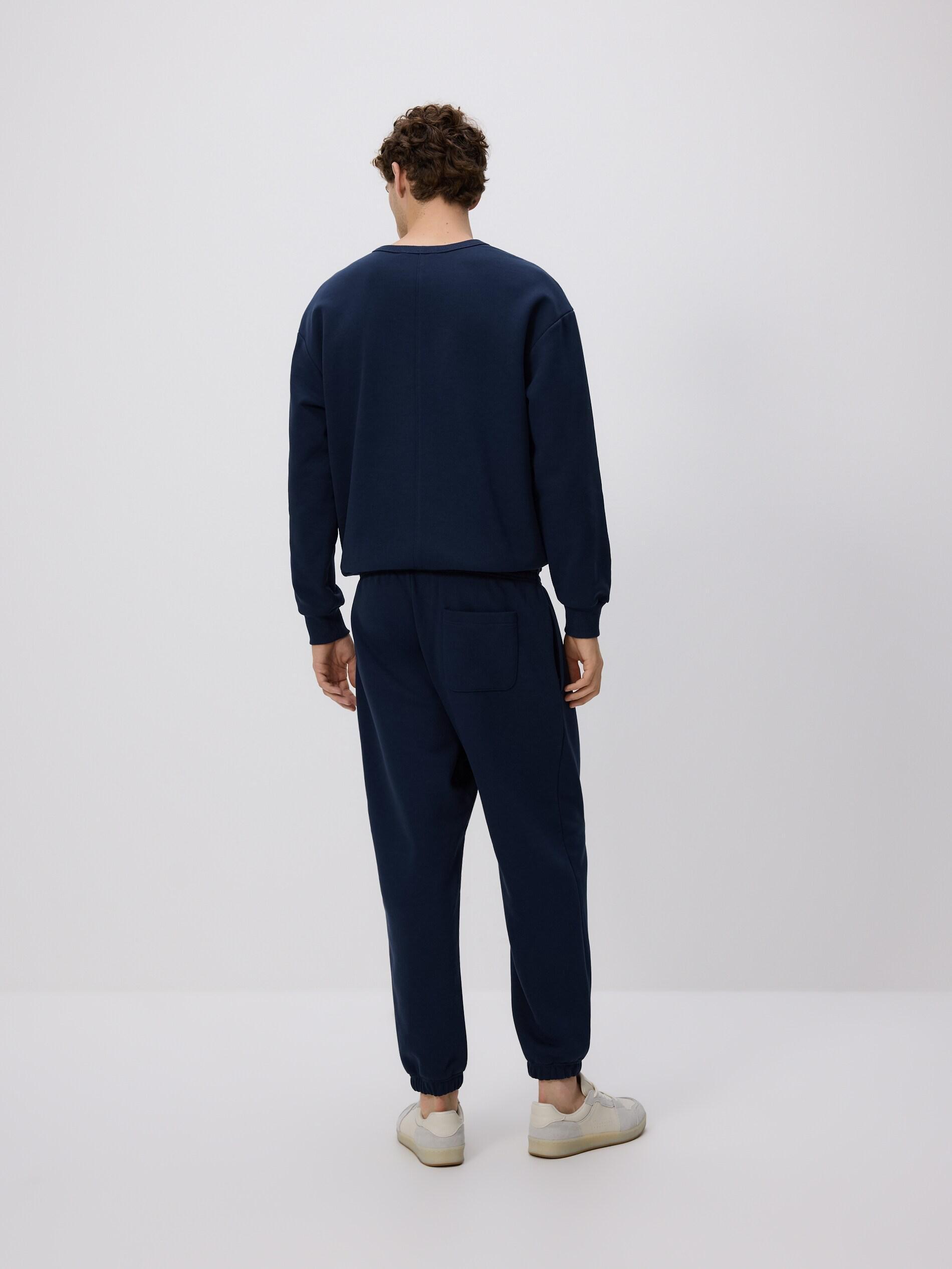 Navy Comfort Sweatpants, Navy, large image number 2