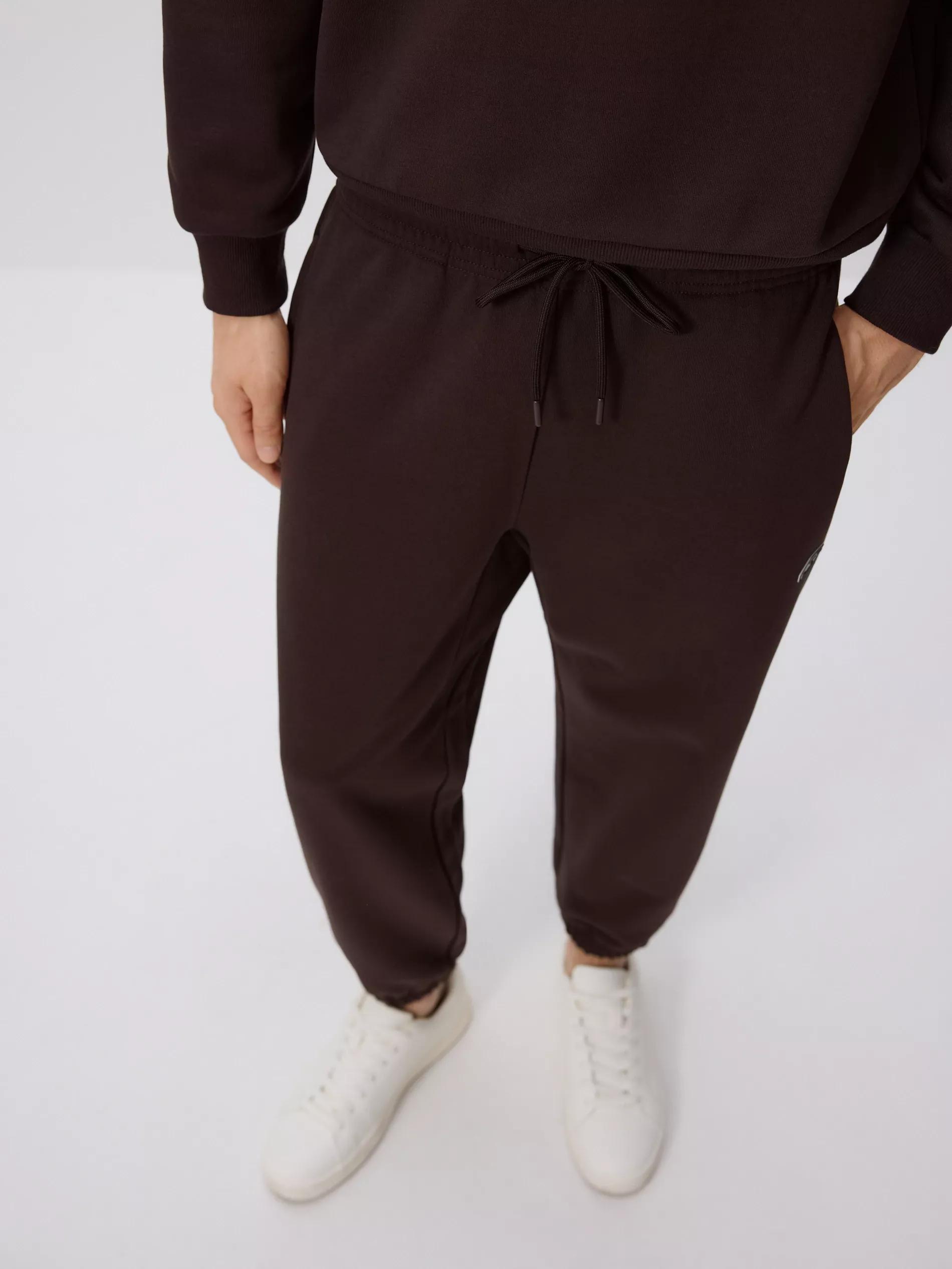 بنطال رياضي مريح بني, Brown, large image number 1