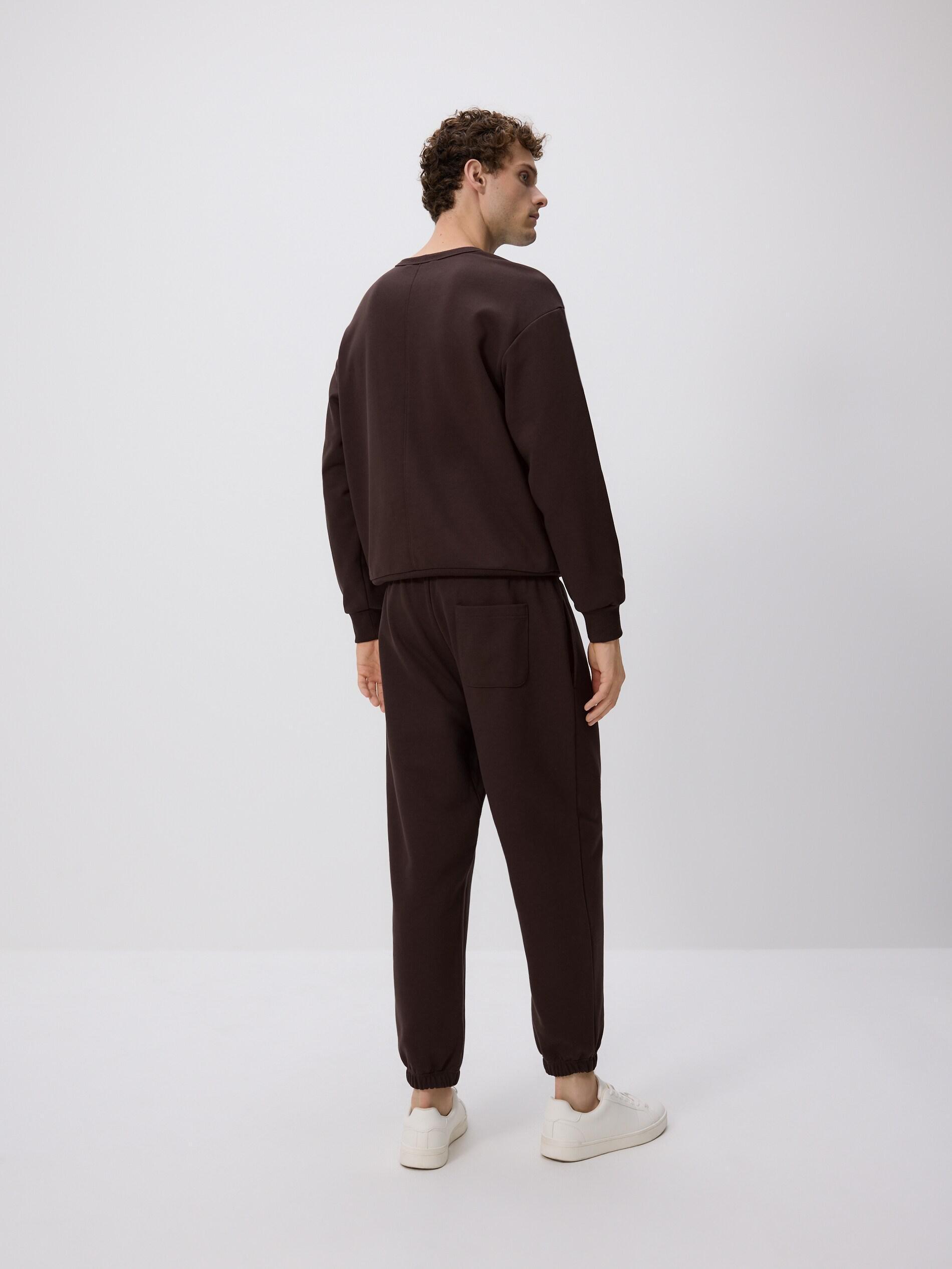 Brown Comfort Sweatpants, Brown, large image number 2
