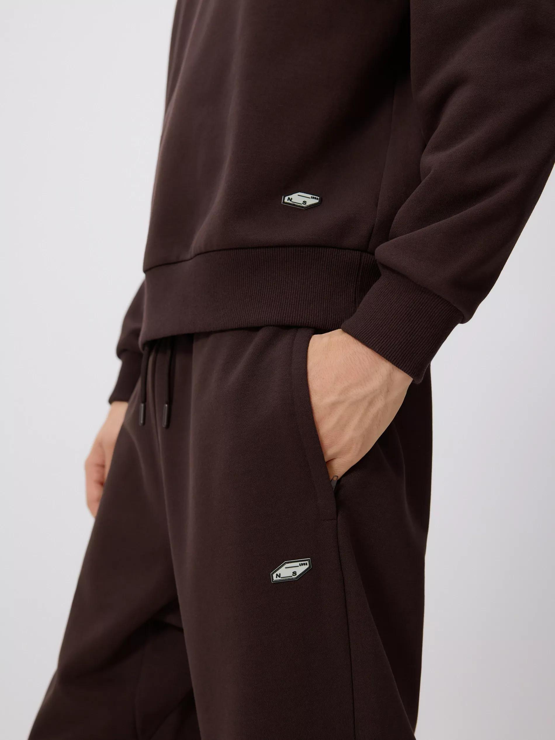 بنطال رياضي مريح بني, Brown, large image number 3