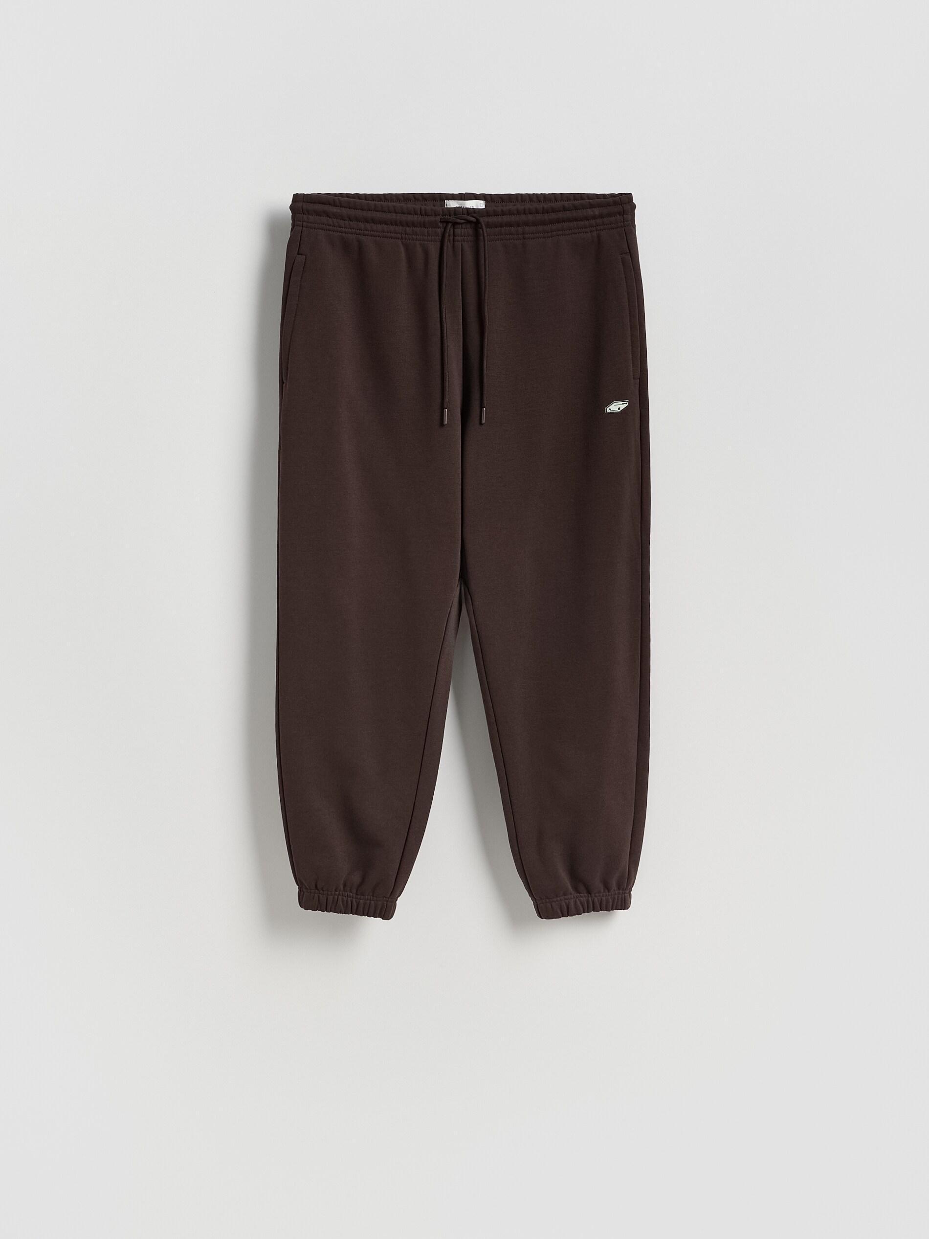 Brown Comfort Sweatpants, Brown, large image number 4