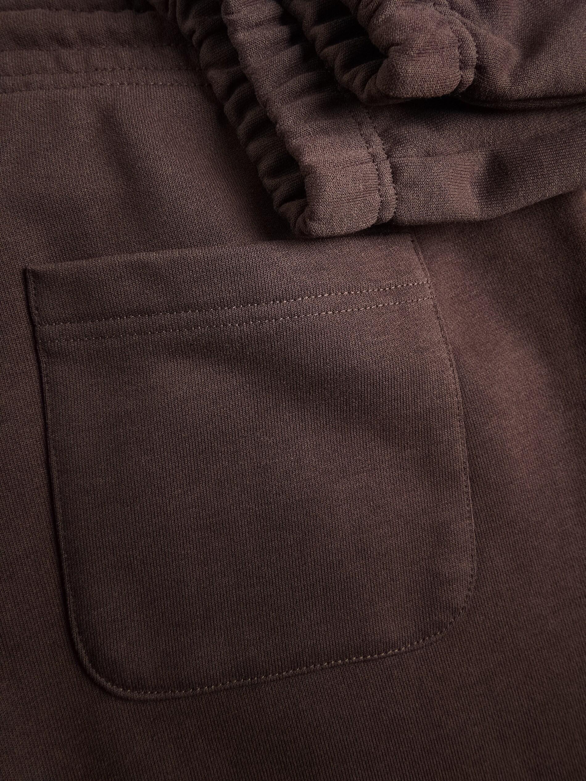 Brown Comfort Sweatpants, Brown, large image number 5