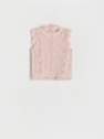 Reserved - Pink Lace Blouse