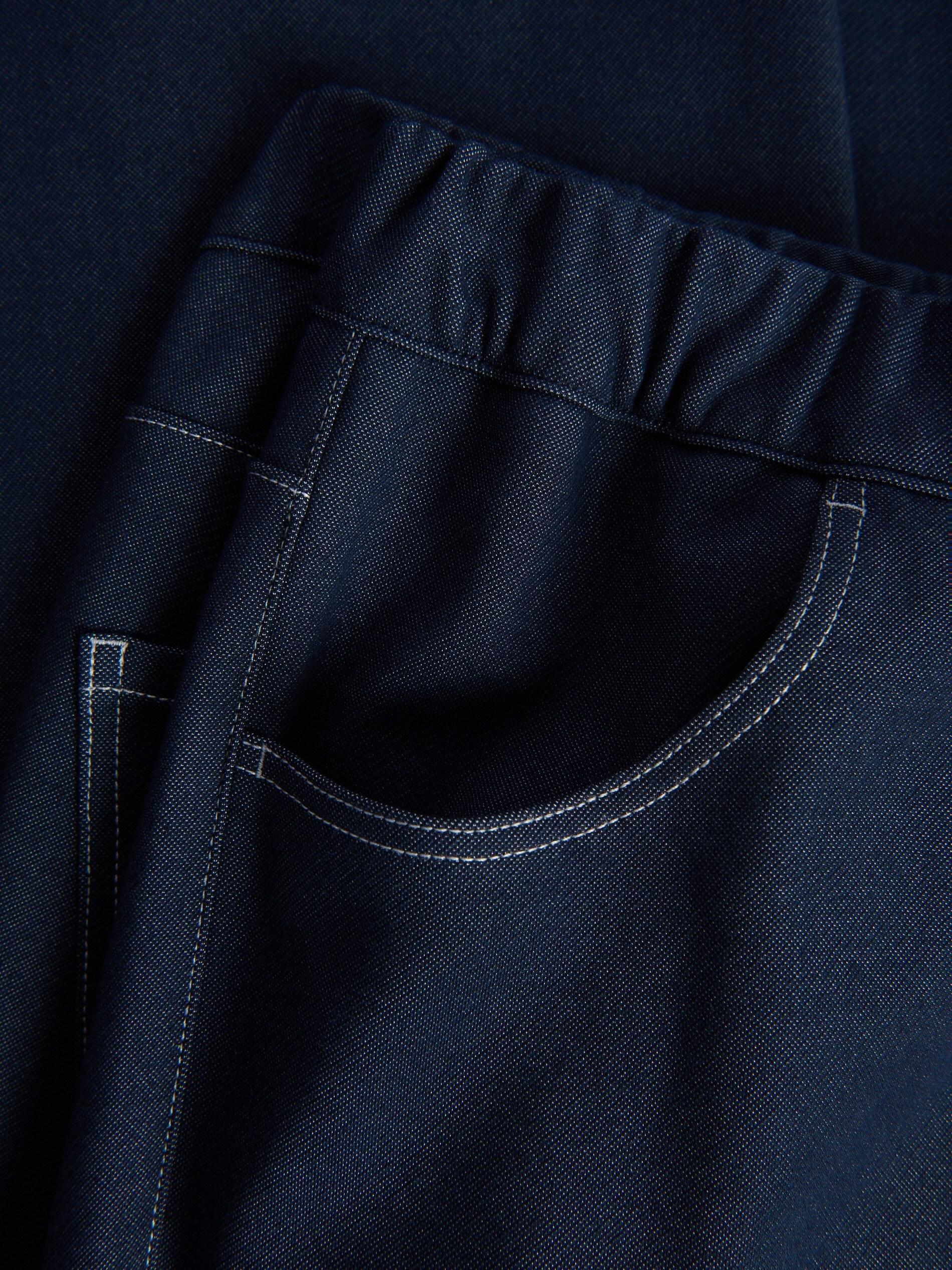 NAVY Wide leg trousers, Navy, large image number 2