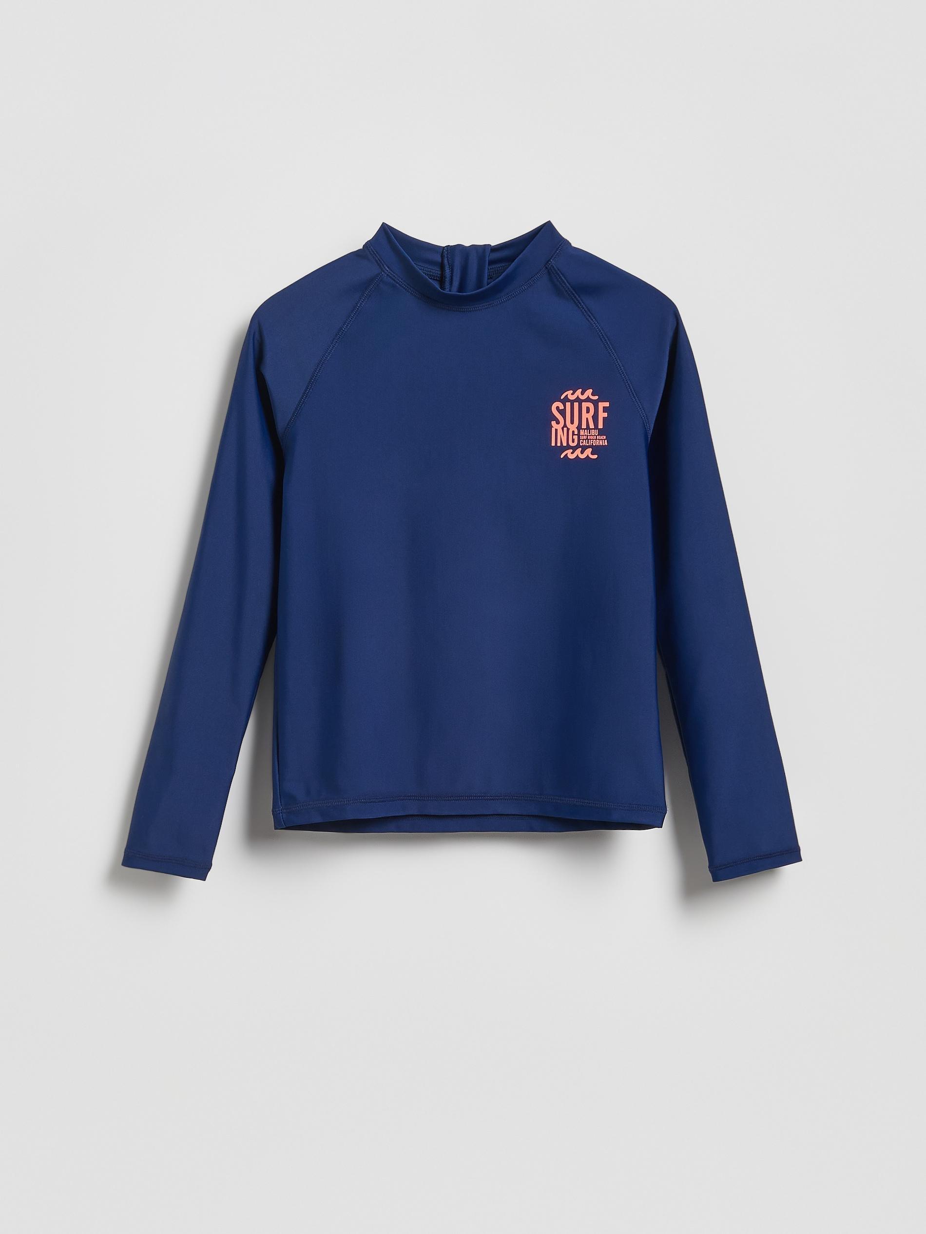 Navy Swim T-Shirt, Navy, large image number 0