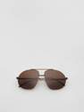 Reserved - Brown Aviator Sunglasses