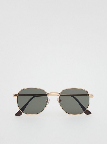 Reserved - نظارات شمسية ذهبية