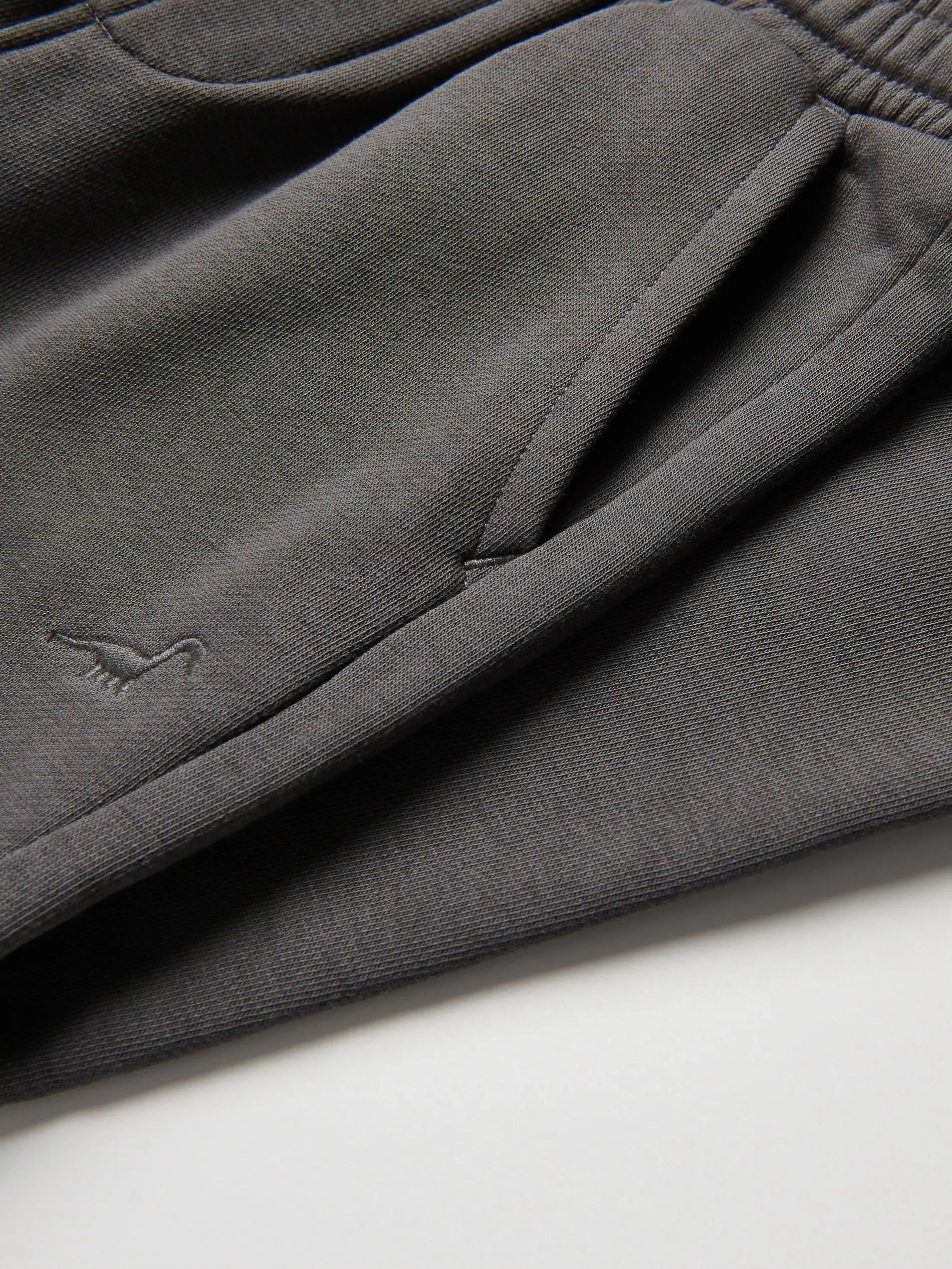 DARK GREY Cotton joggers, Grey, medium