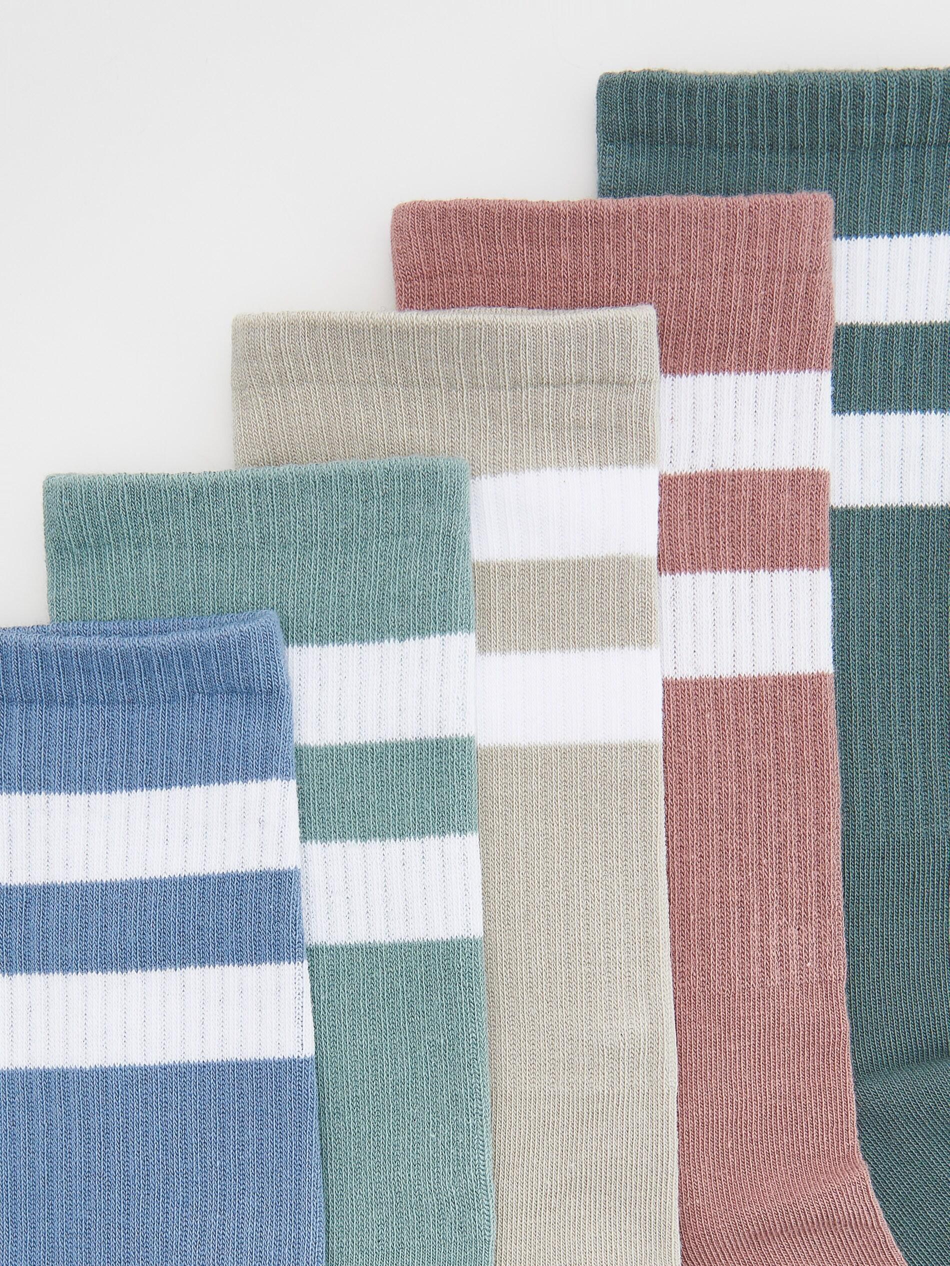 Green Socks 5 Pack, , large image number 1
