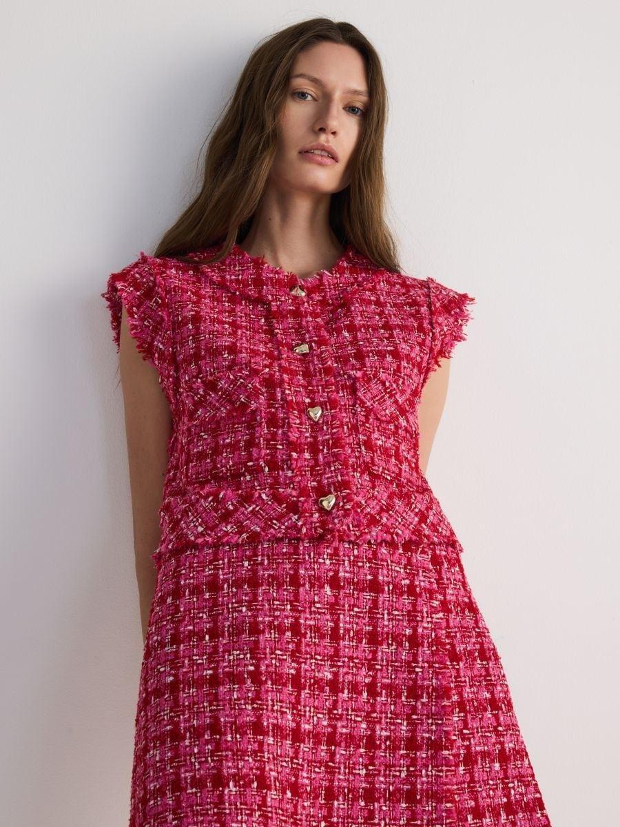 Multicolour Tweed Skort, , large image number 5